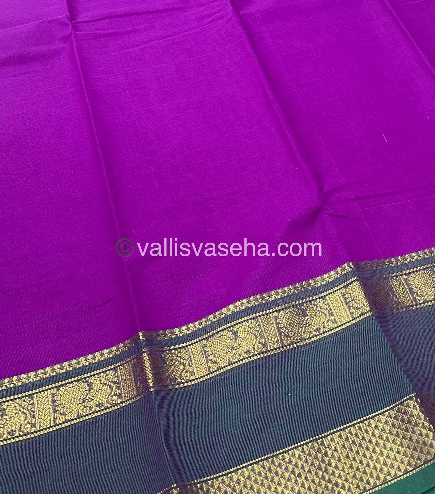 Kanchi Cotton Saree - VVKCS007