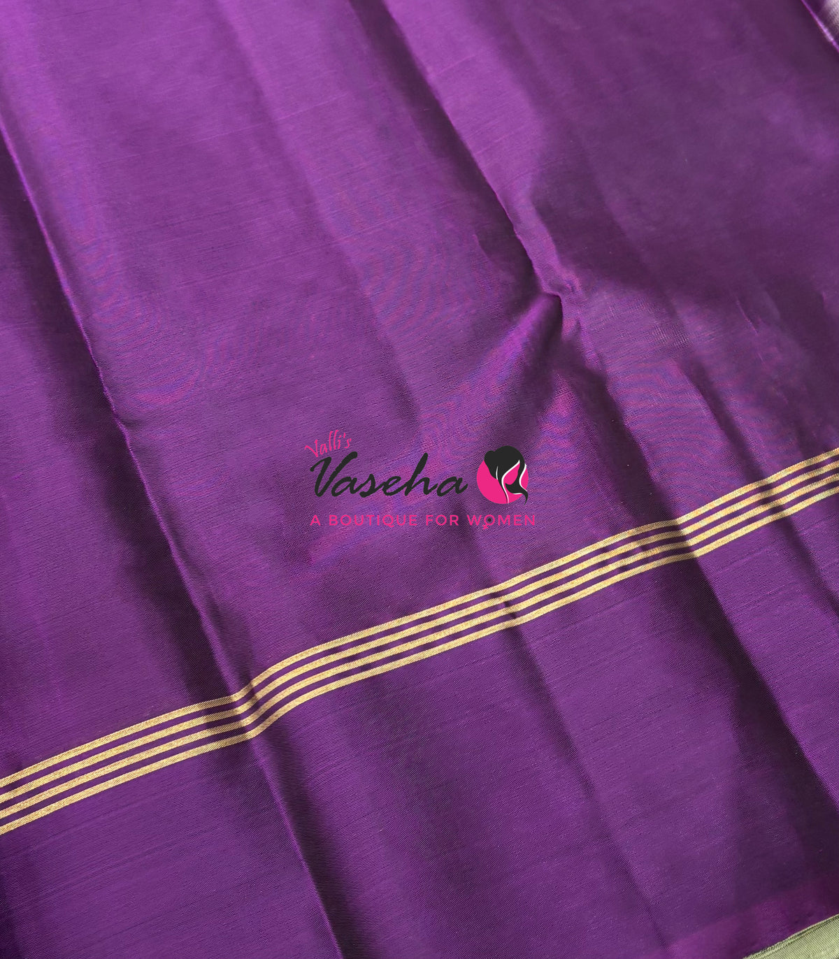 Half Mix - Pure Soft Silk Saree - VVPSS108
