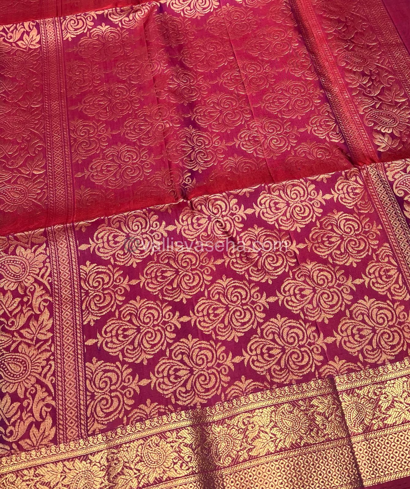 Pure Soft Silk Saree - Kanchi Border - VVPSS015