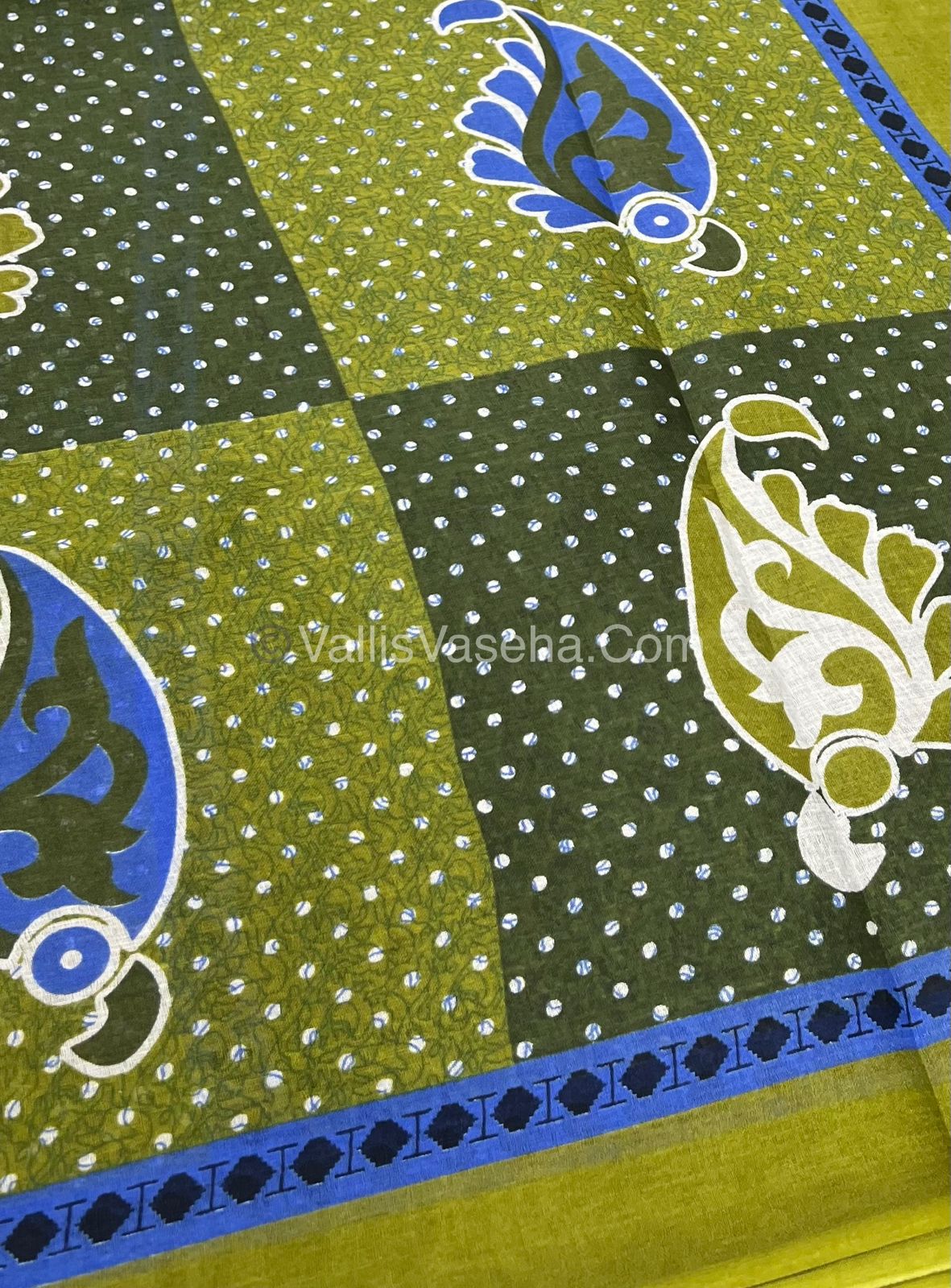 Pure Cotton Voile Saree | VVPVS001