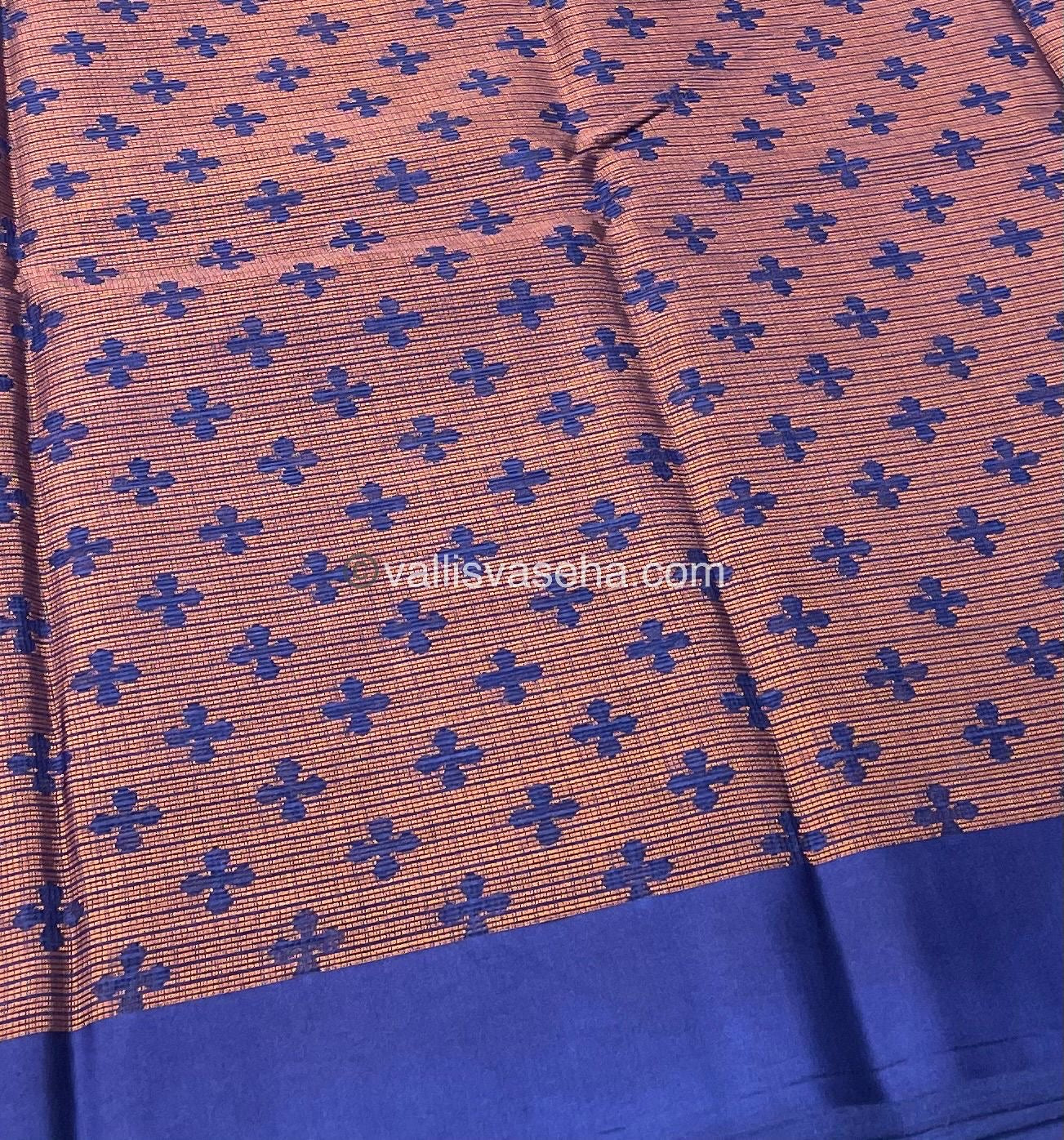 Mixed Cotton Brasso Saree - VVBS001