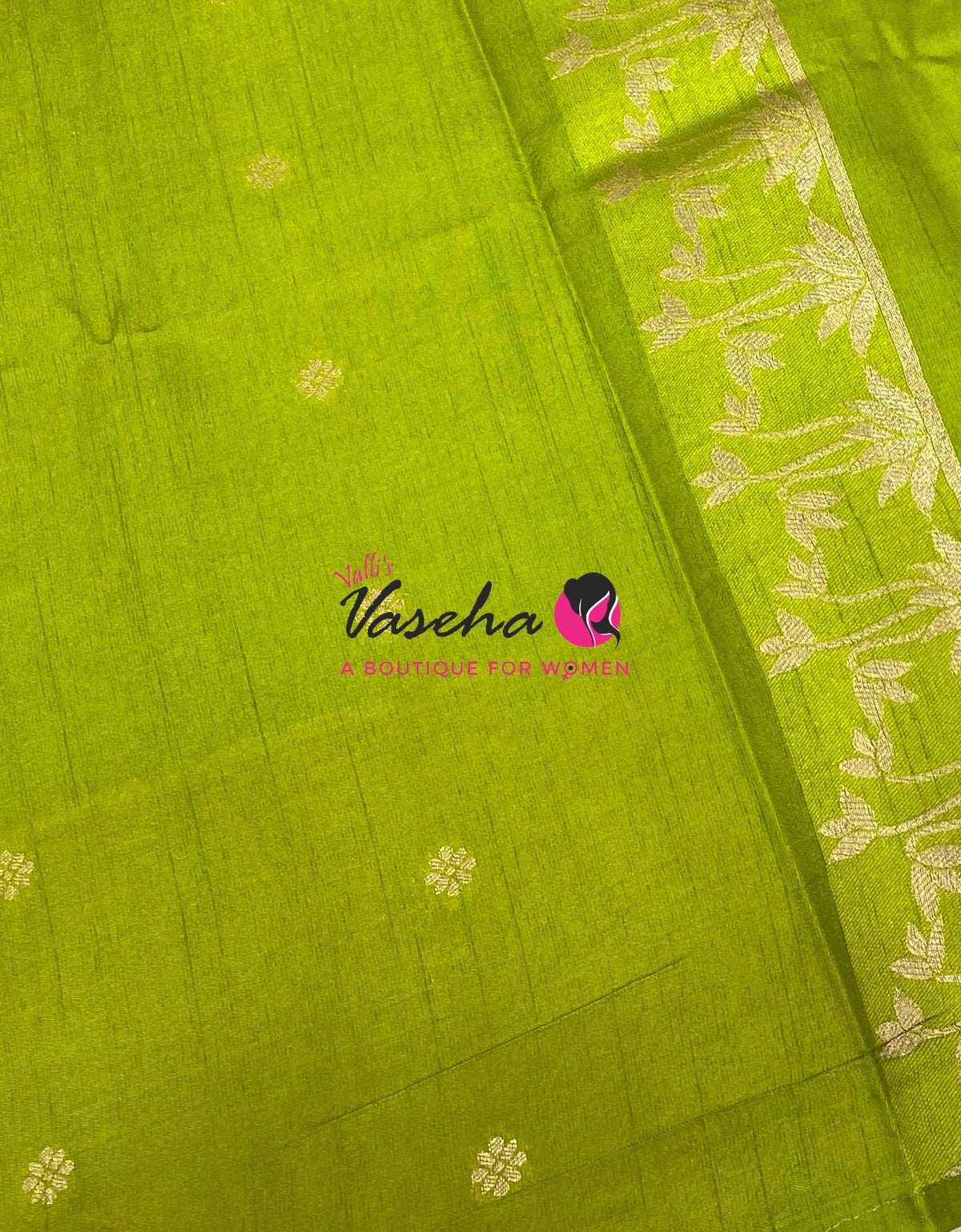 Banarasi - Heritage Meenakari Silk - Green Shade - VVBHS013
