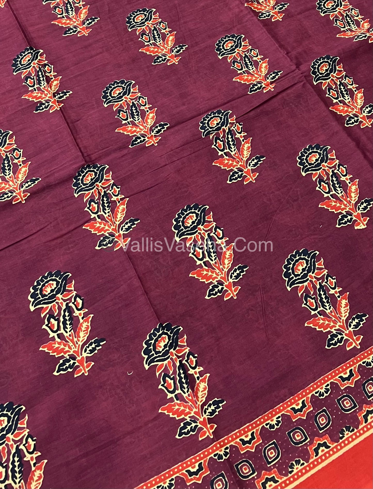 Pure Soft Mul Mul Cotton Sarees - VVMMC004