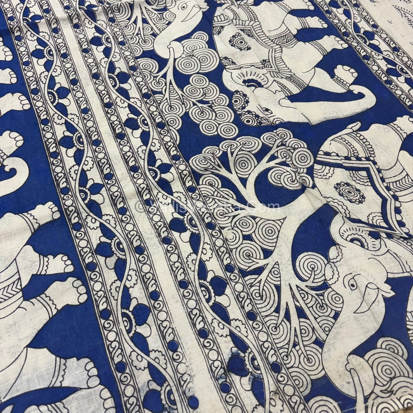 Pure Kalamkari Cotton Saree - VVPKC002
