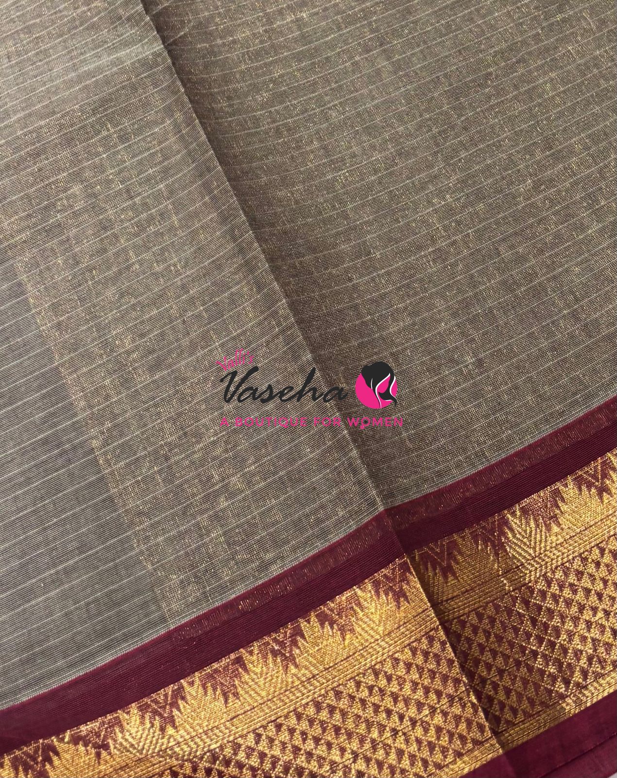 Kanchi Cotton Saree - VVKCS027