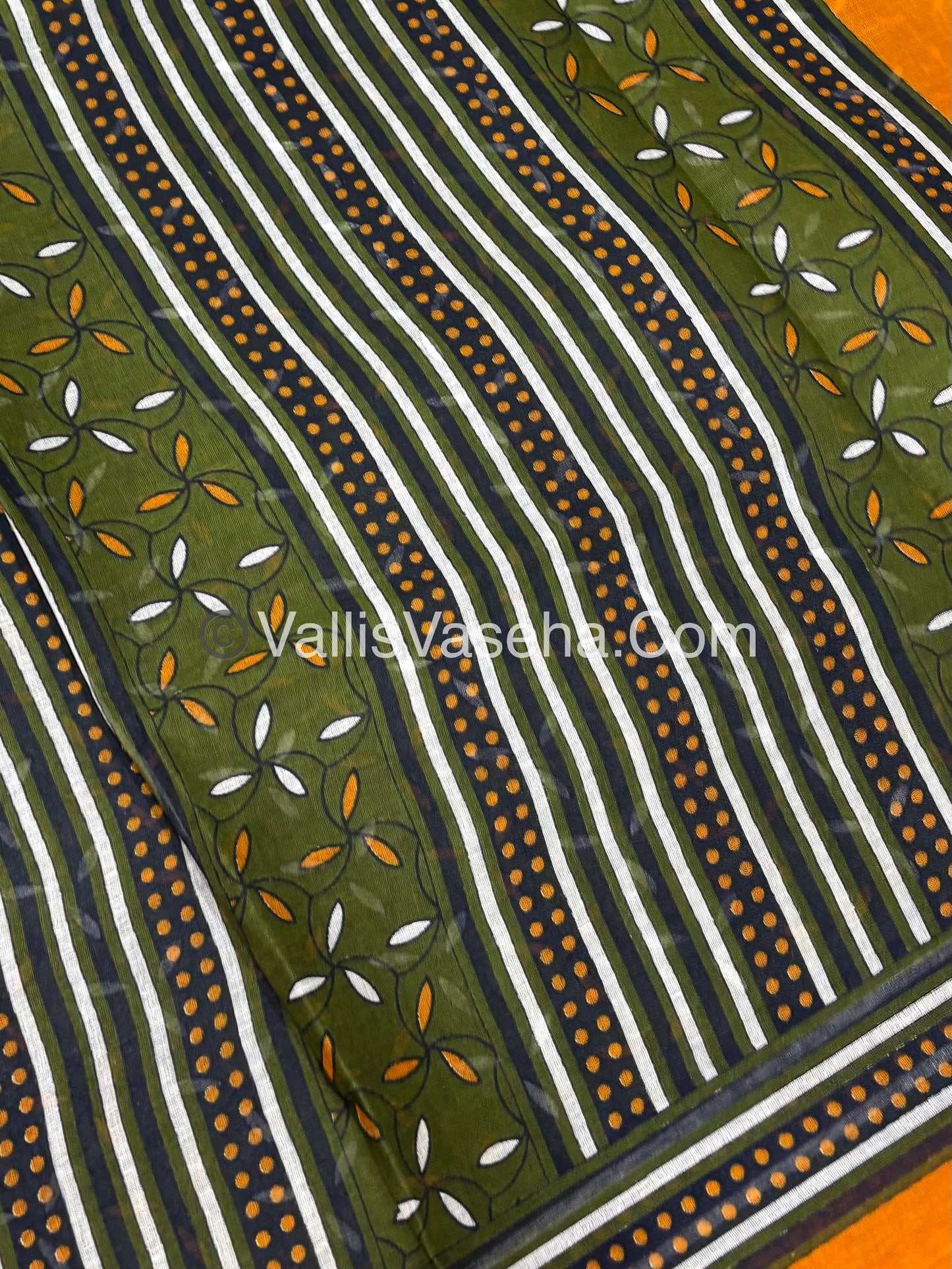 Pure Cotton Voile Saree | VVPVC003