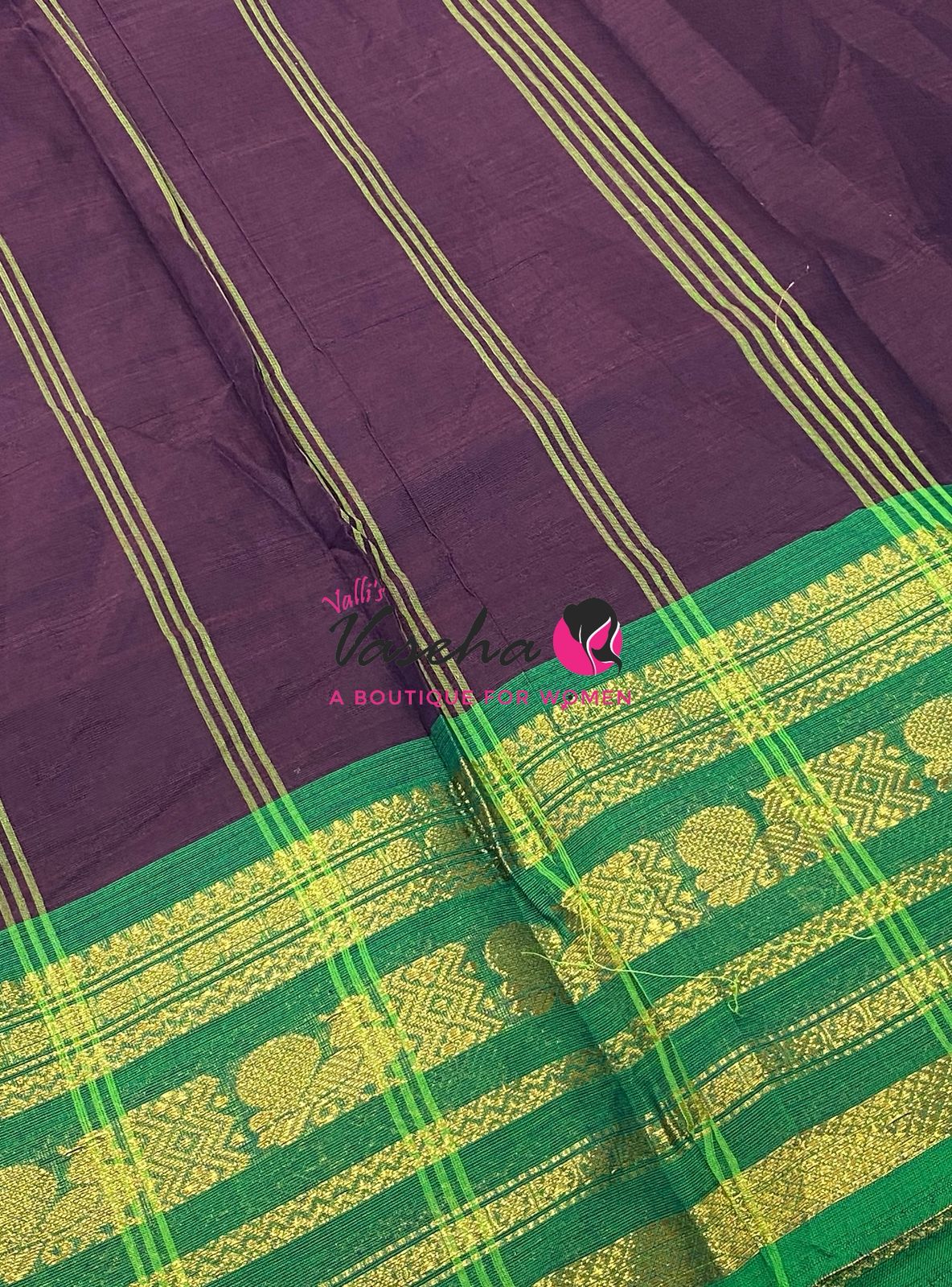 Kanchi Cotton Saree - VVKCS032
