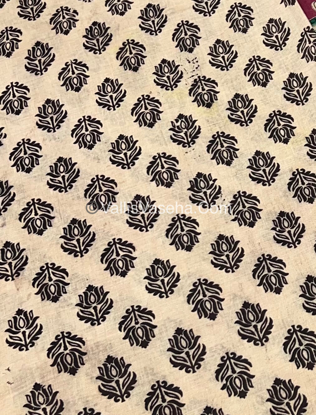 Pure Kalamkari Cotton Saree - VVPKC001