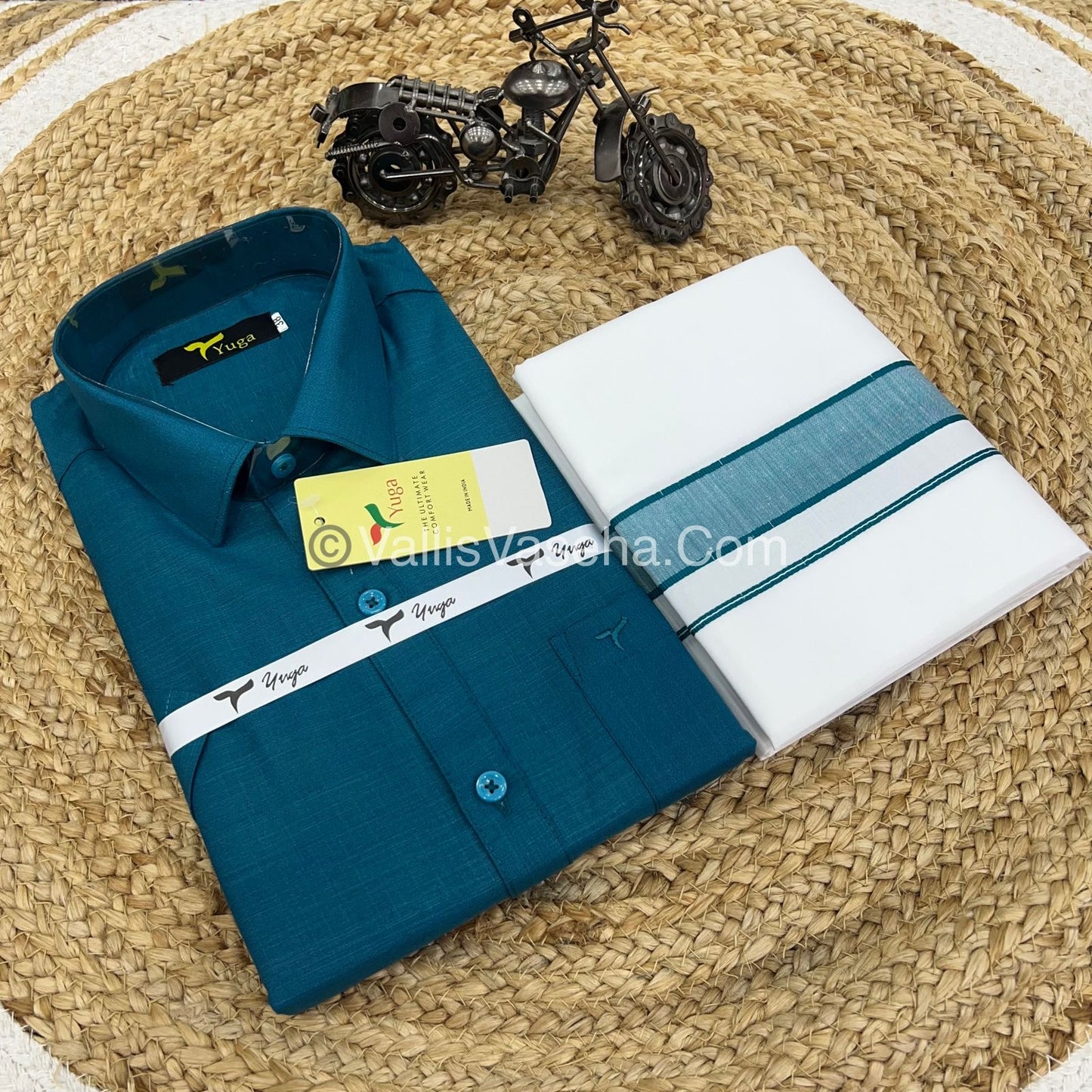 Matching Dhoti and Shirt (HS) & (FS) Set - VVMDS001