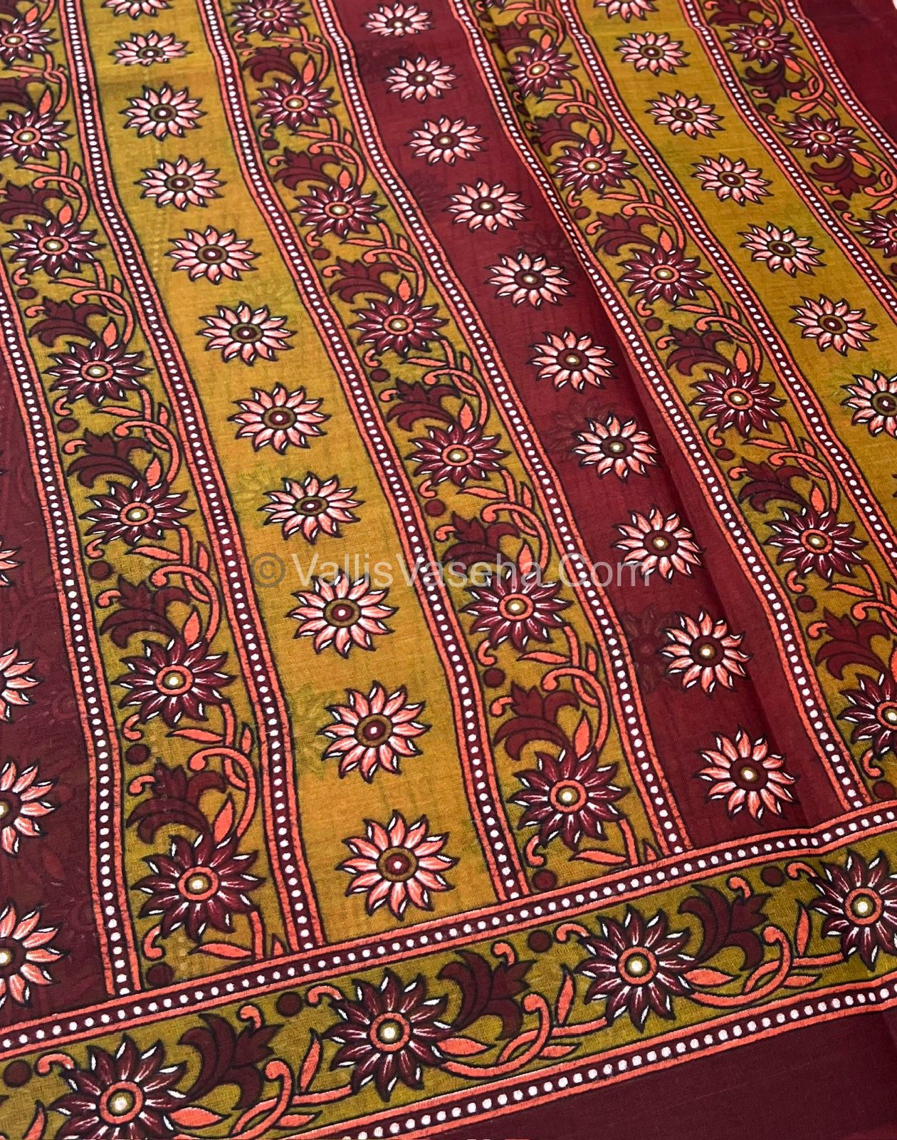 Pure Cotton Voile Saree | VVPVS001