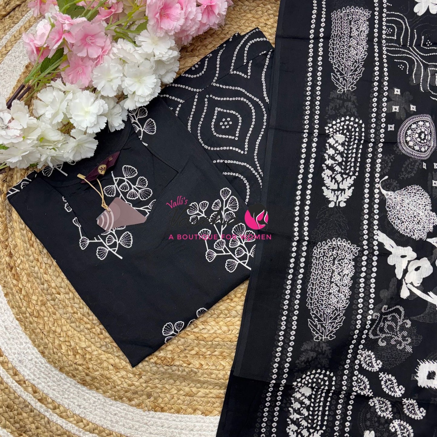 Readymade 3pc Set - Cotton - VVRMS017