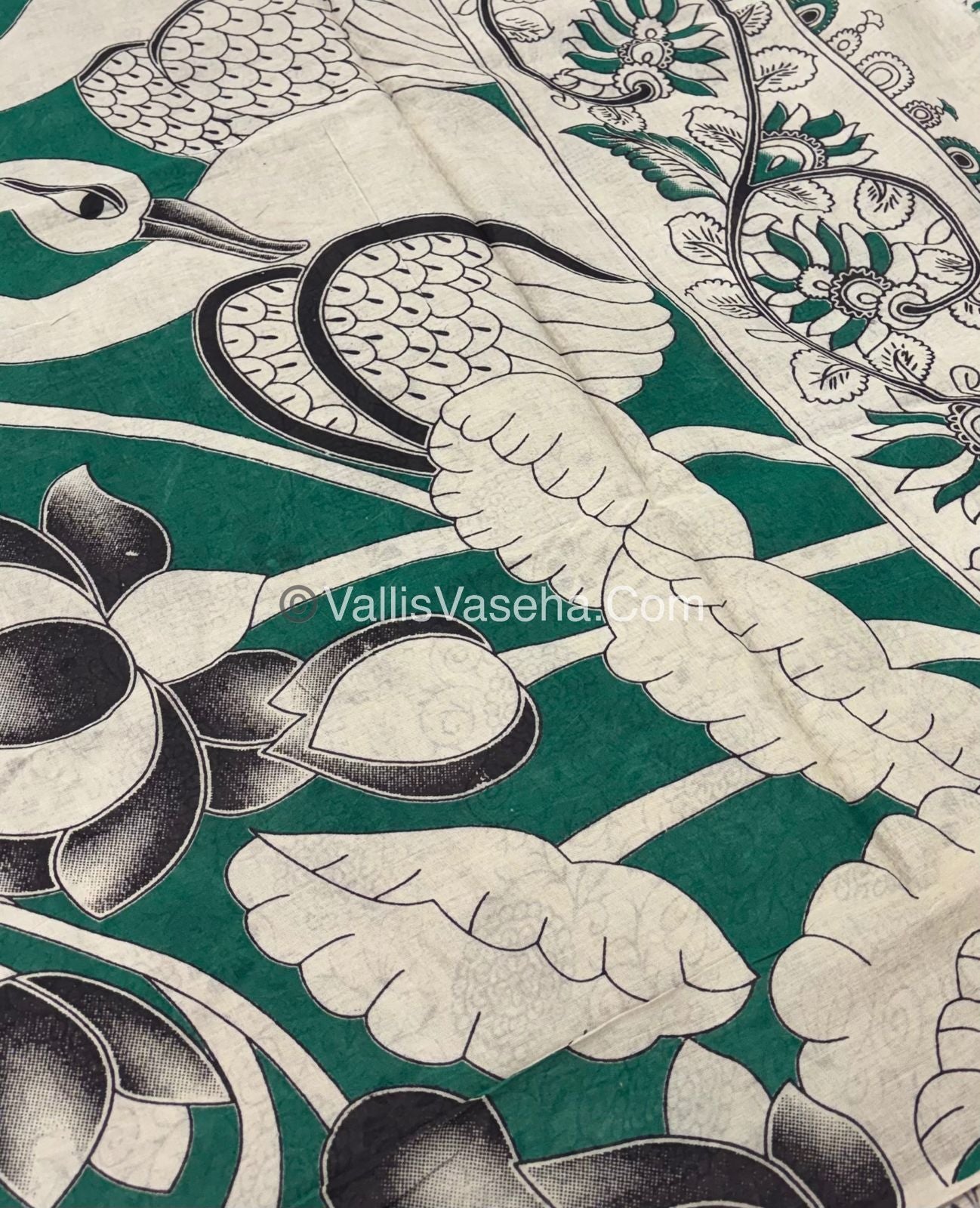 Pure Kalamkari Cotton Saree - VVPKC002