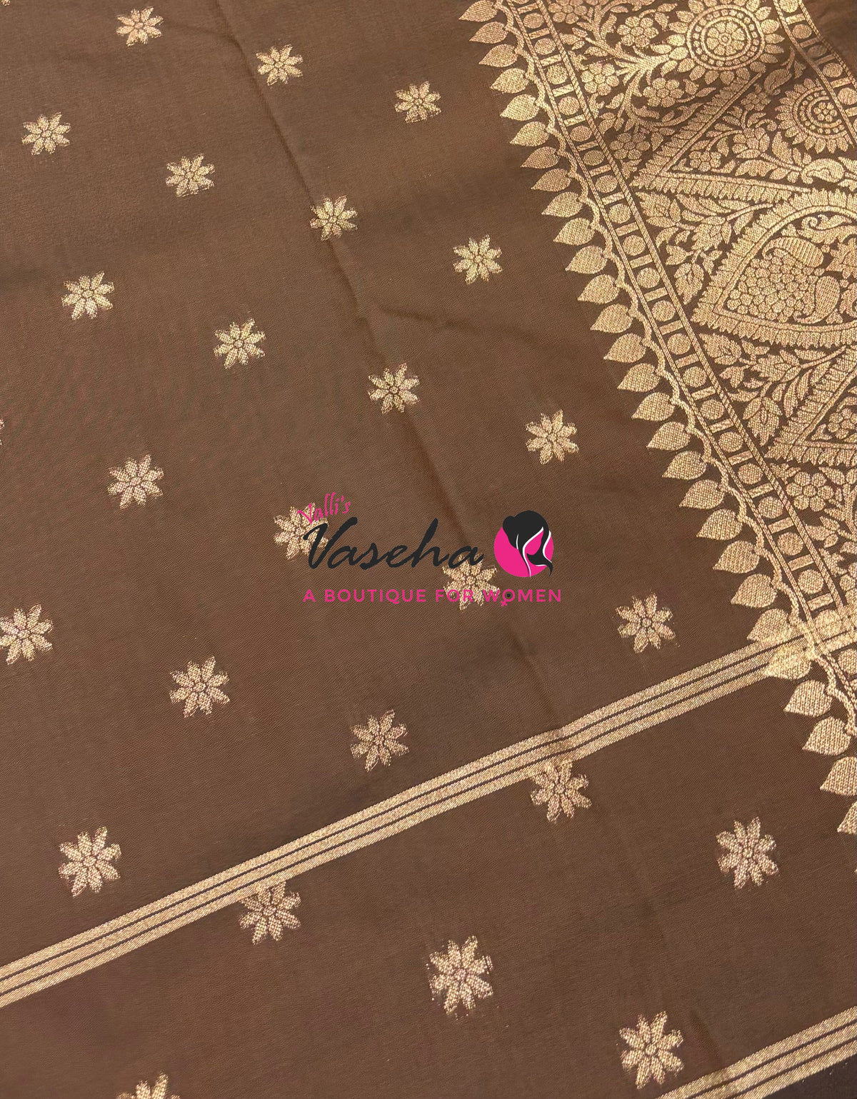 Semi Soft Silk - Coffee Brown Shade - VVSSS041