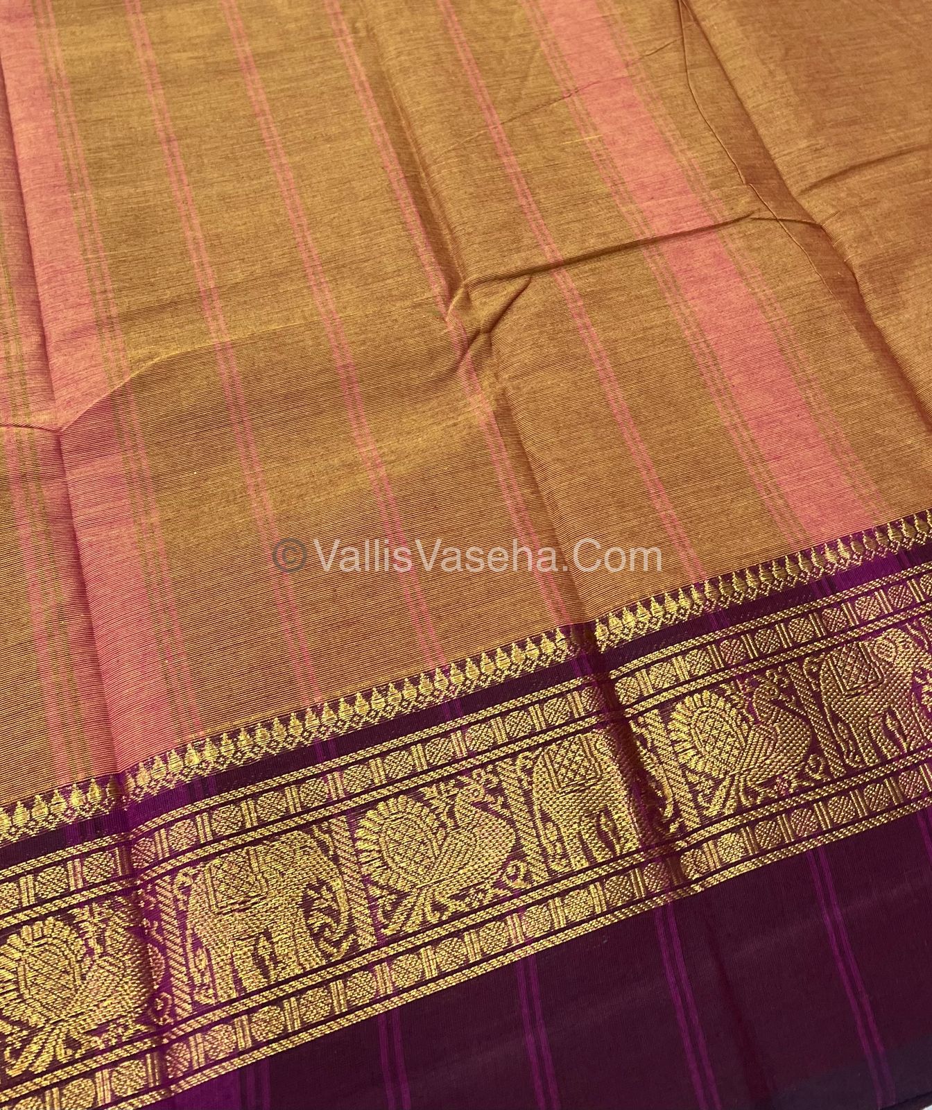 Kanchi Cotton Saree - VVKCS007