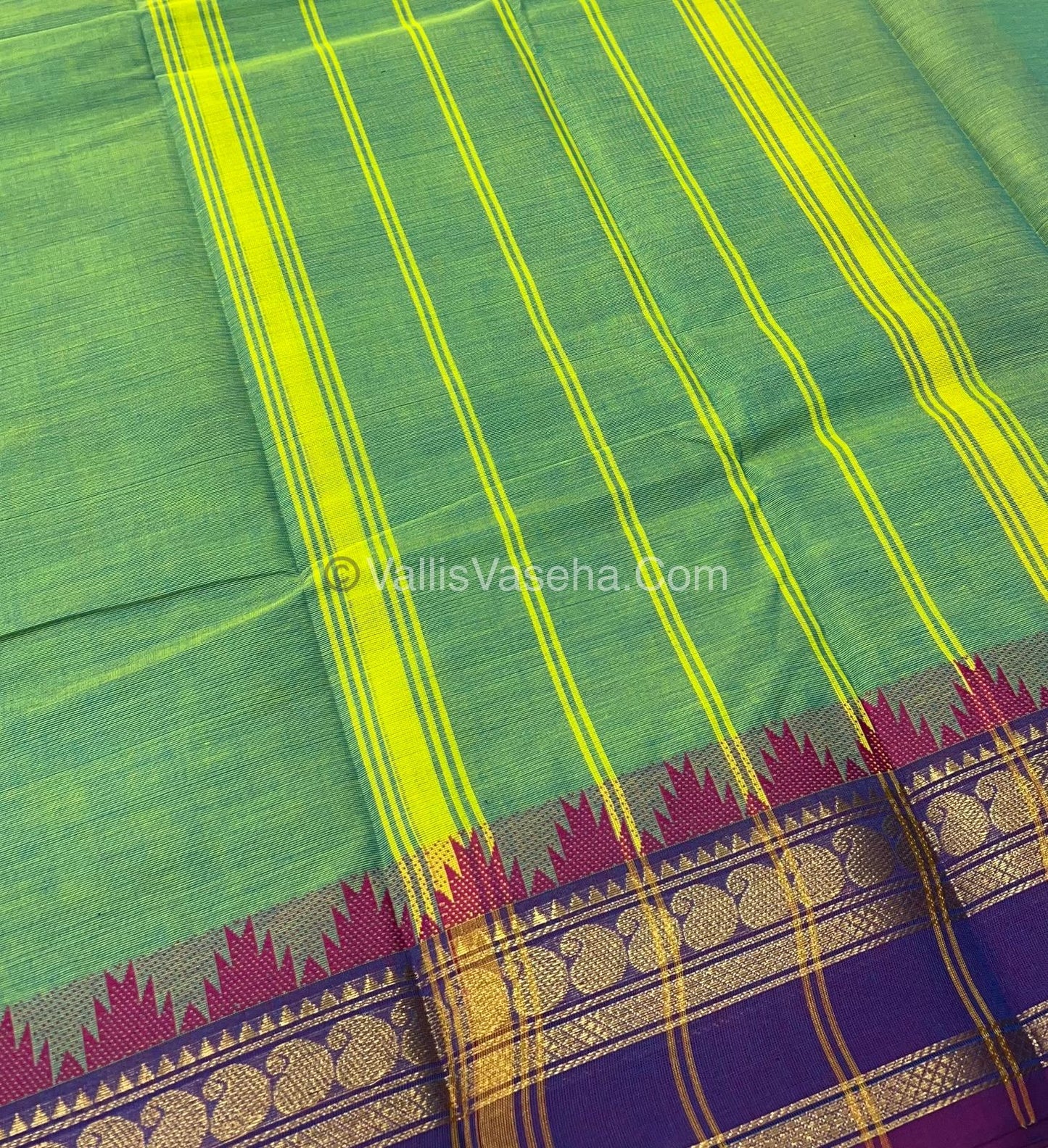 Kanchi Cotton Saree - VVKCS007