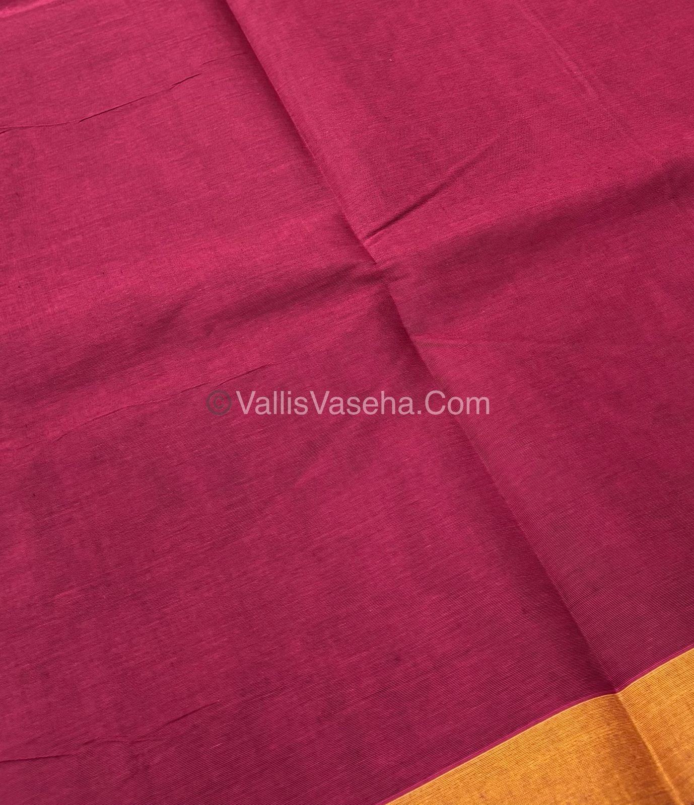 Premium Negamam Cotton Saree - VVNCS001