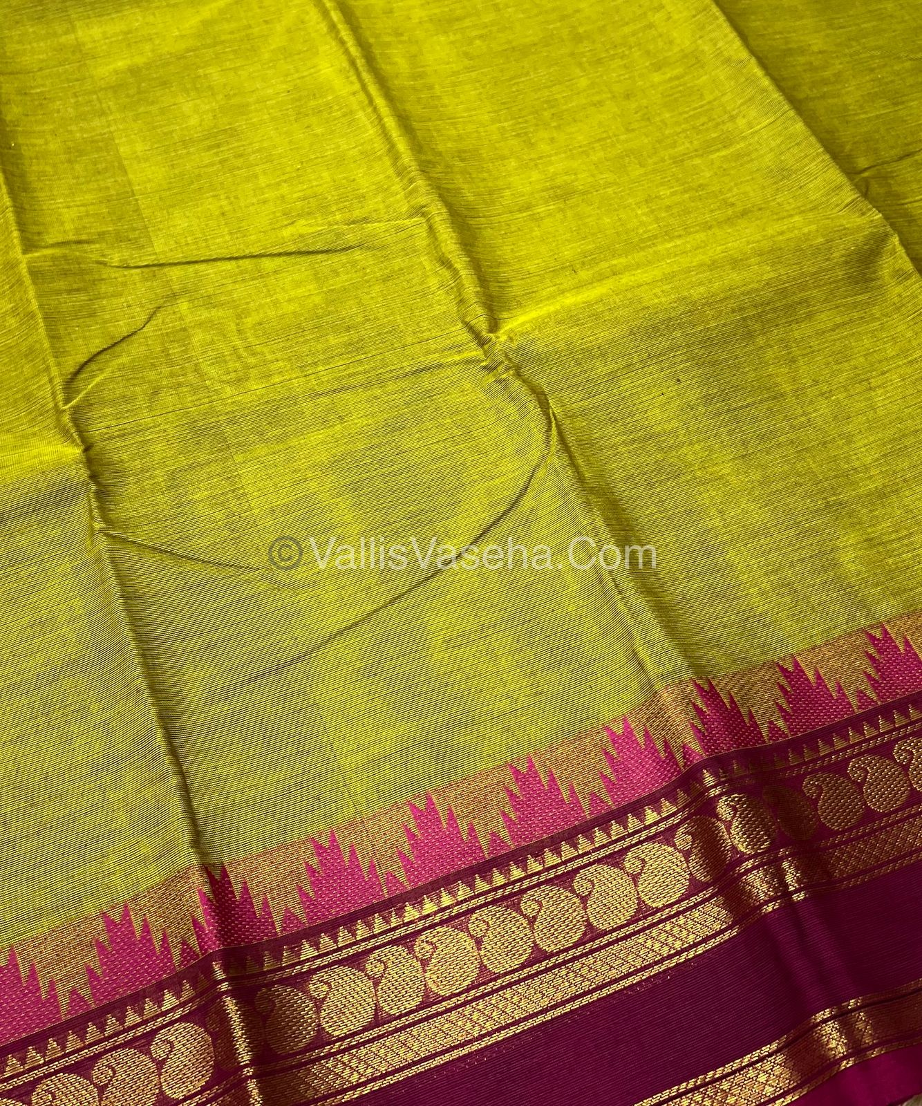 Kanchi Cotton Saree - VVKCS007