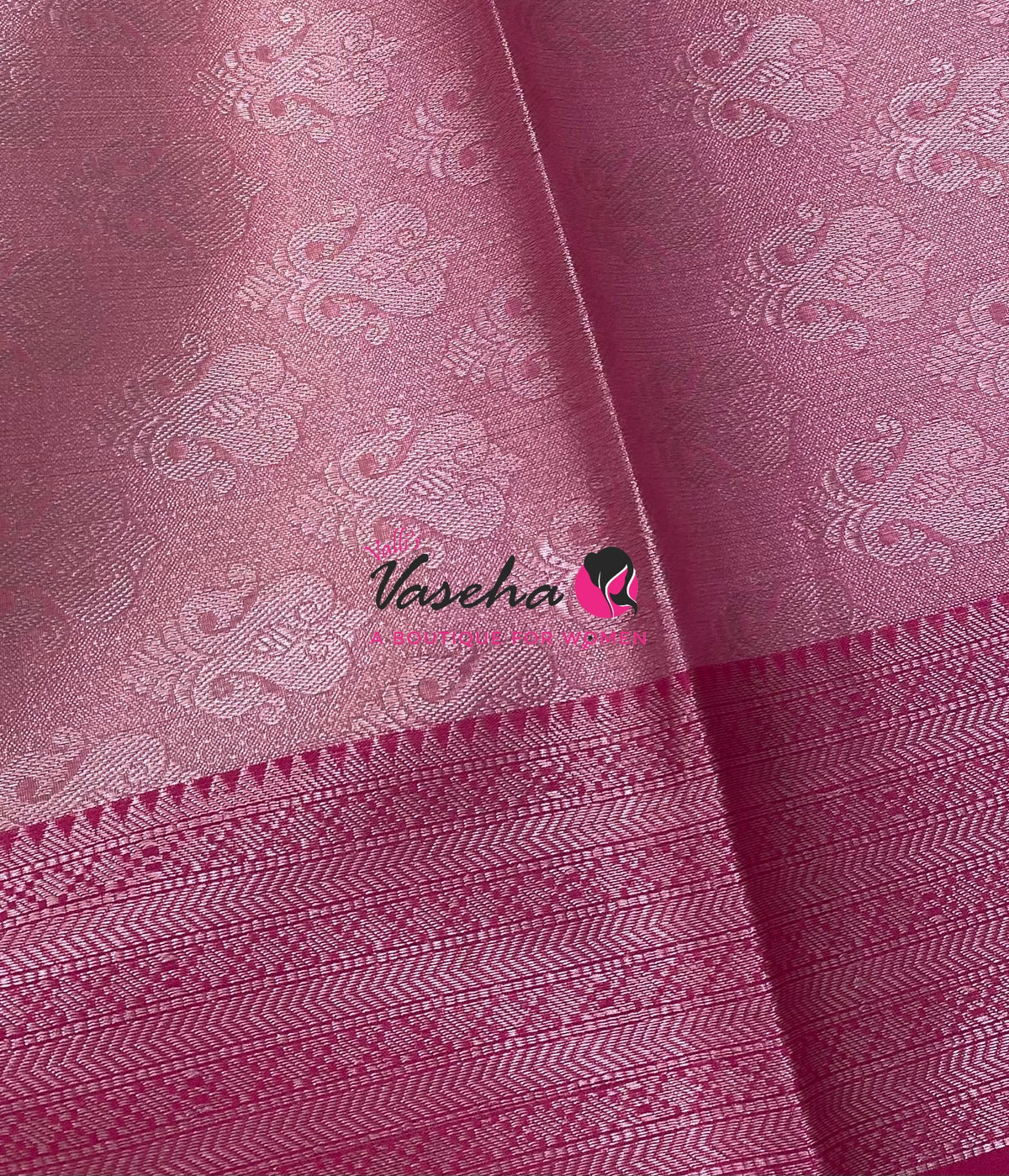 40% less - Offer Saree - Semi Banarsi Silk Saree - VVDS008