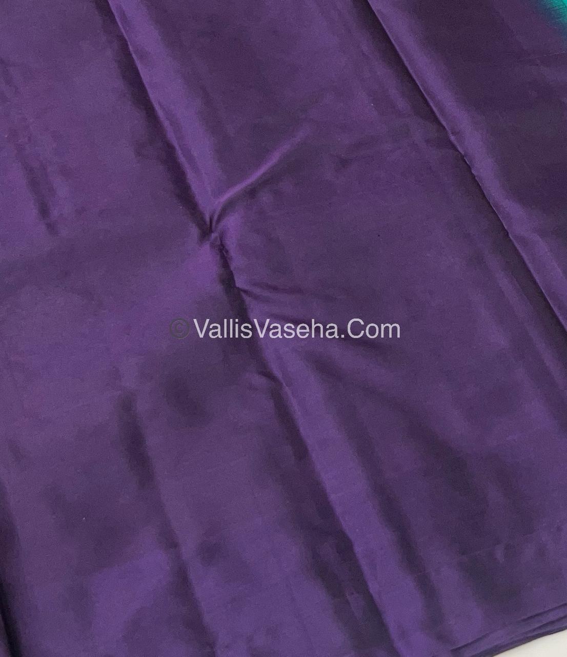 Half Mix - Pure Soft Silk Saree - VVPSS040