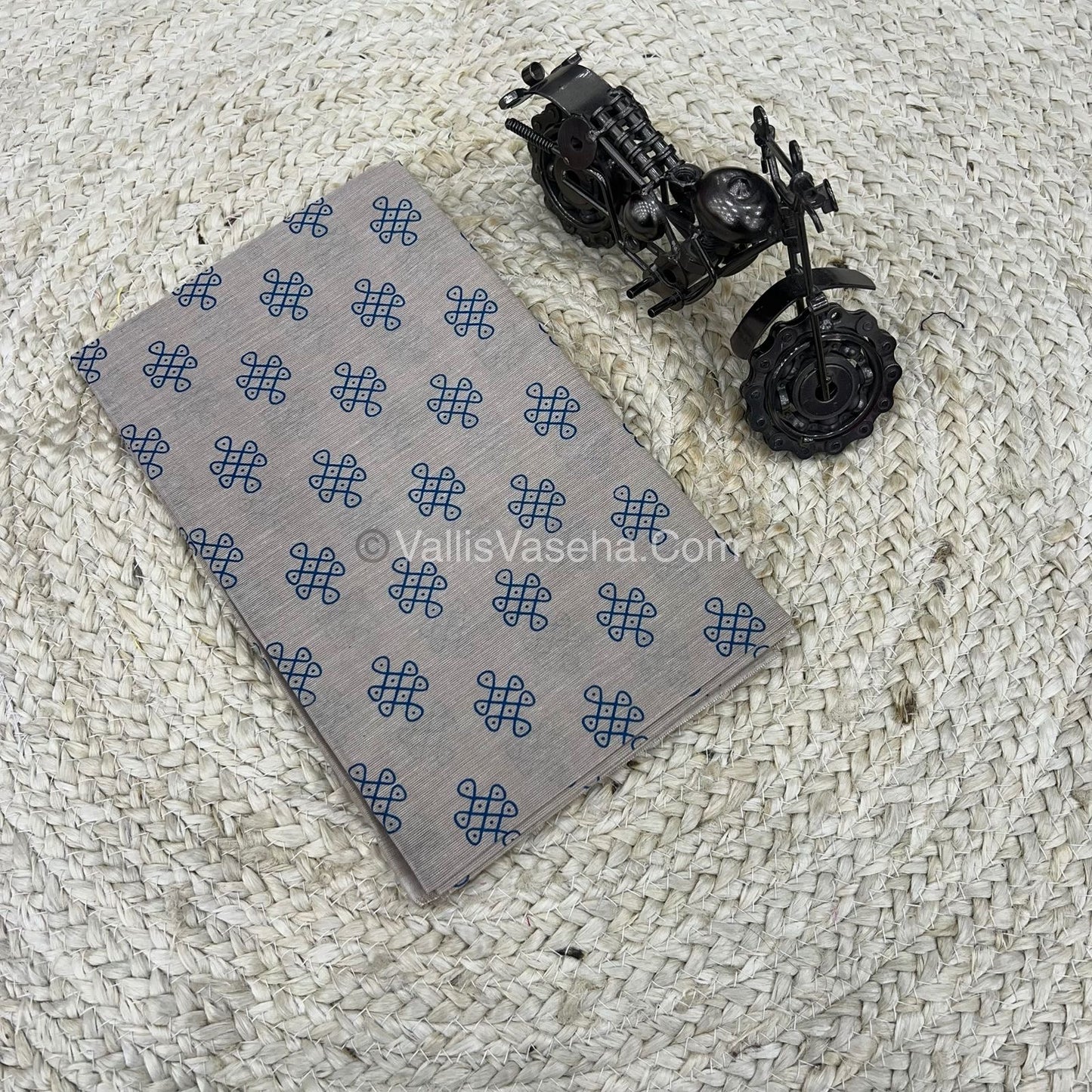 Blouse Bit - Kolam Print - 1 mtr - VVKPB001