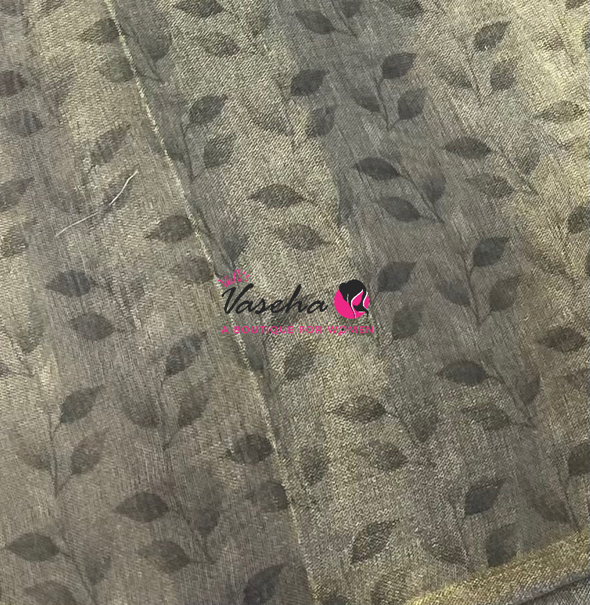 Linen Tissue Saree - VVLTS010