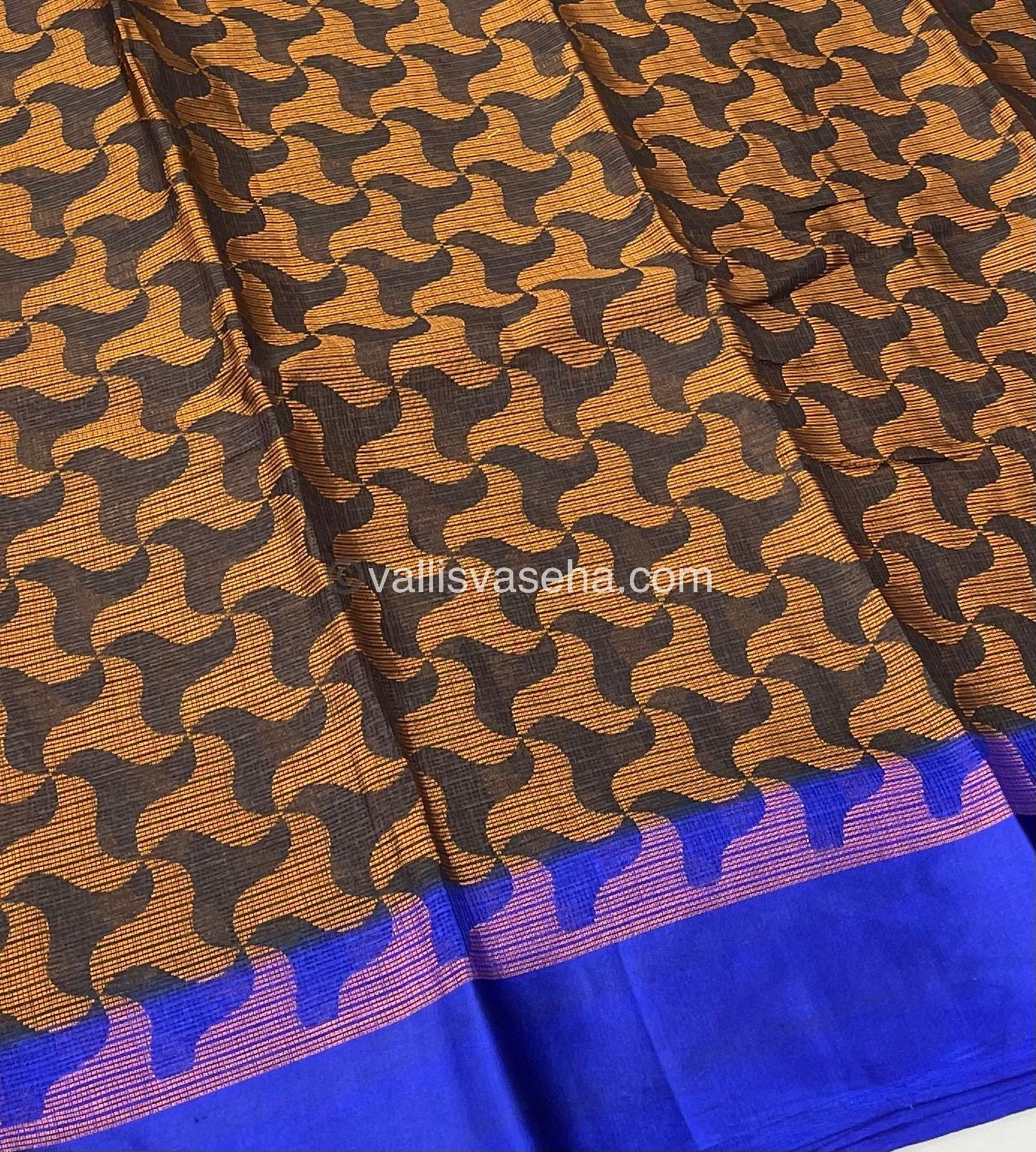 Mixed Cotton Brasso Saree - VVBS001