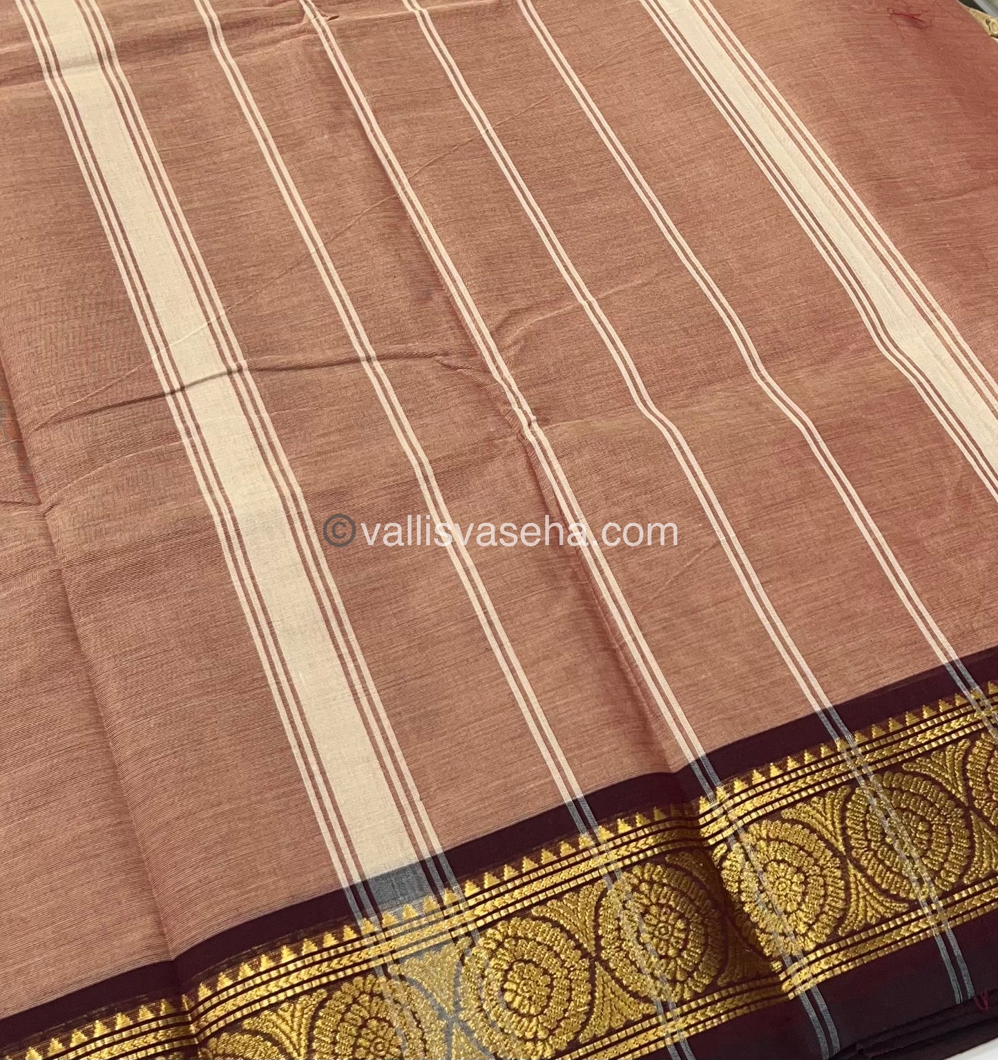 Kanchi Cotton Saree - VVKCS009