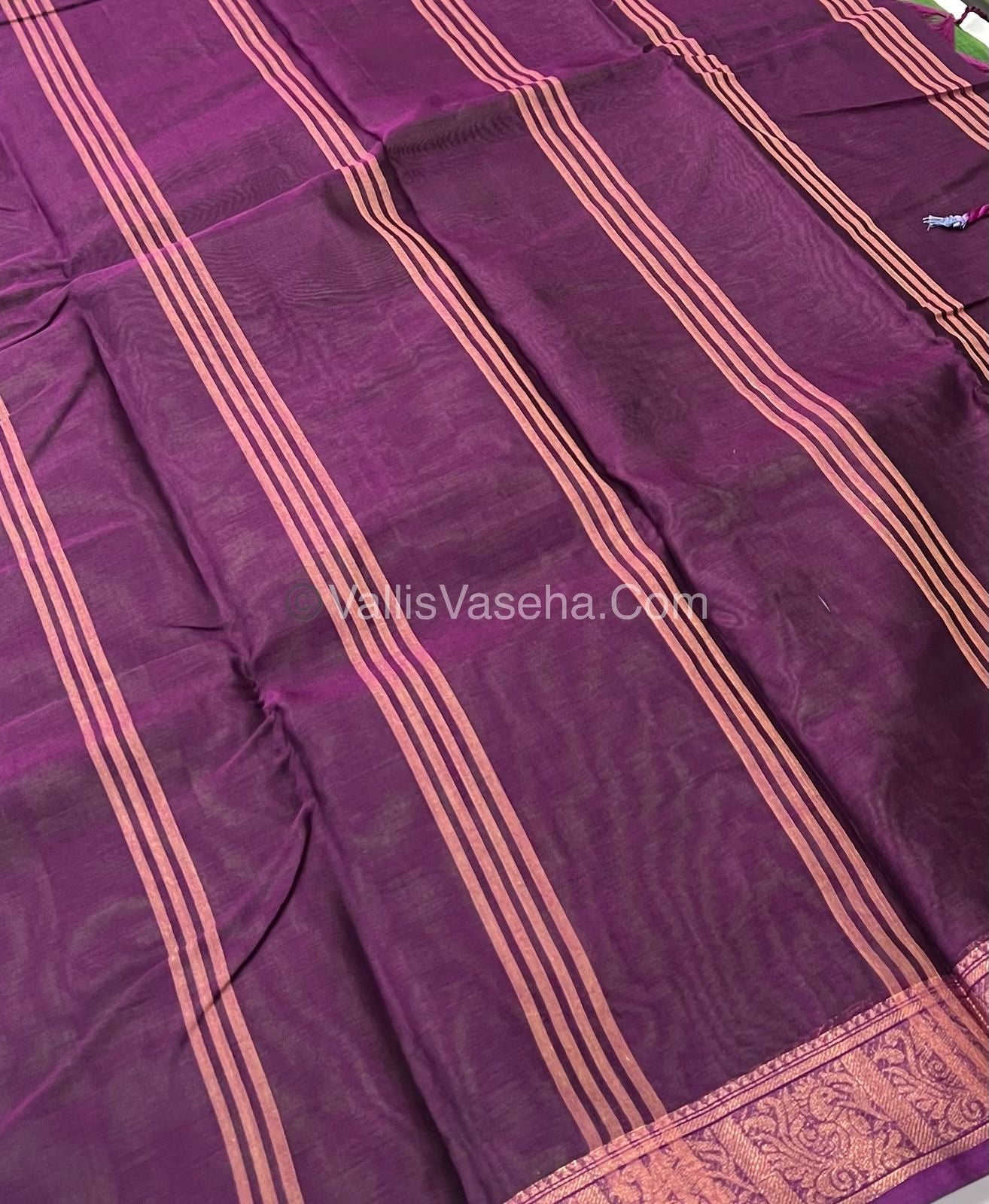 Dhaka Cotton Saree - VVDCS001
