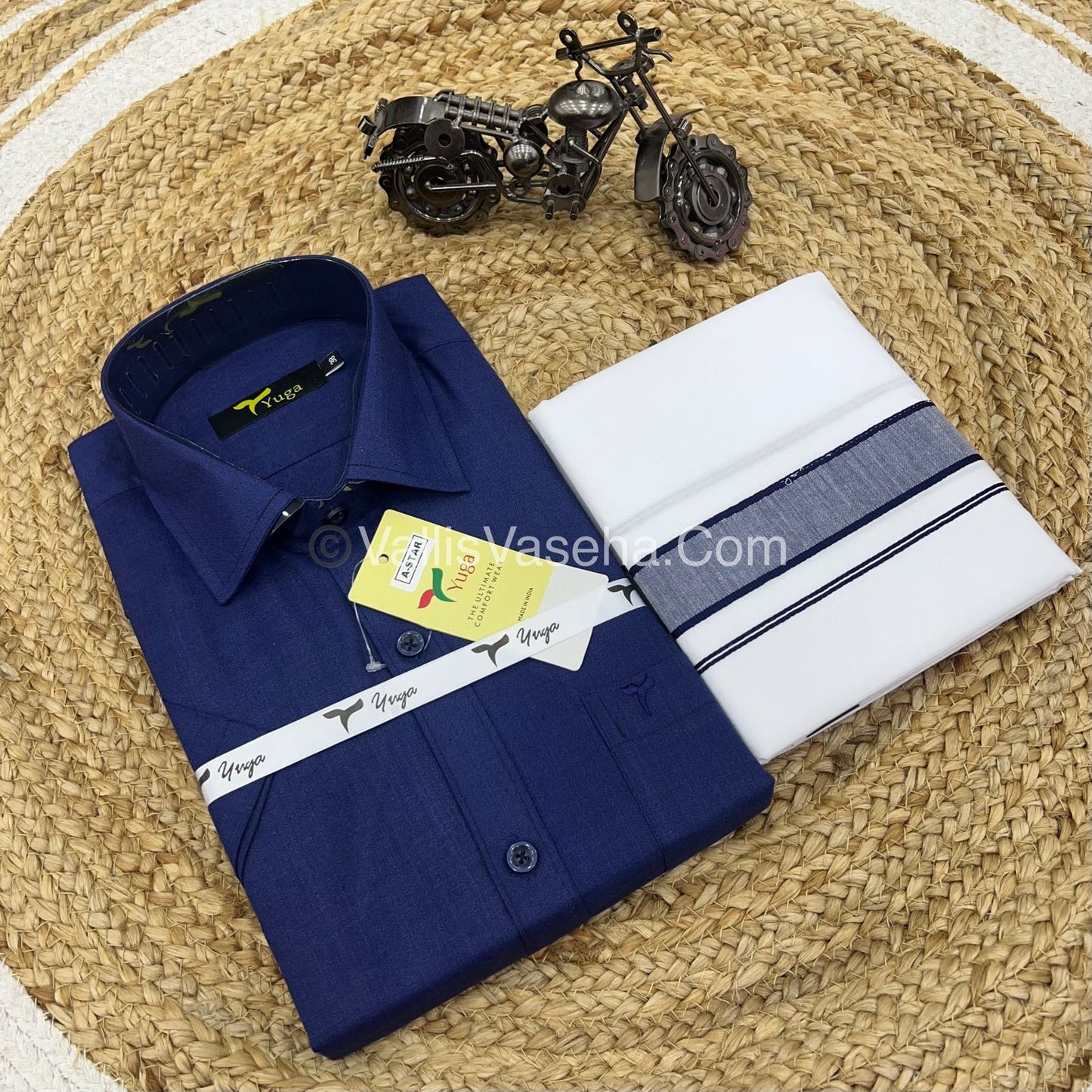Matching Dhoti and Shirt (HS) & (FS) Set - VVMDS001
