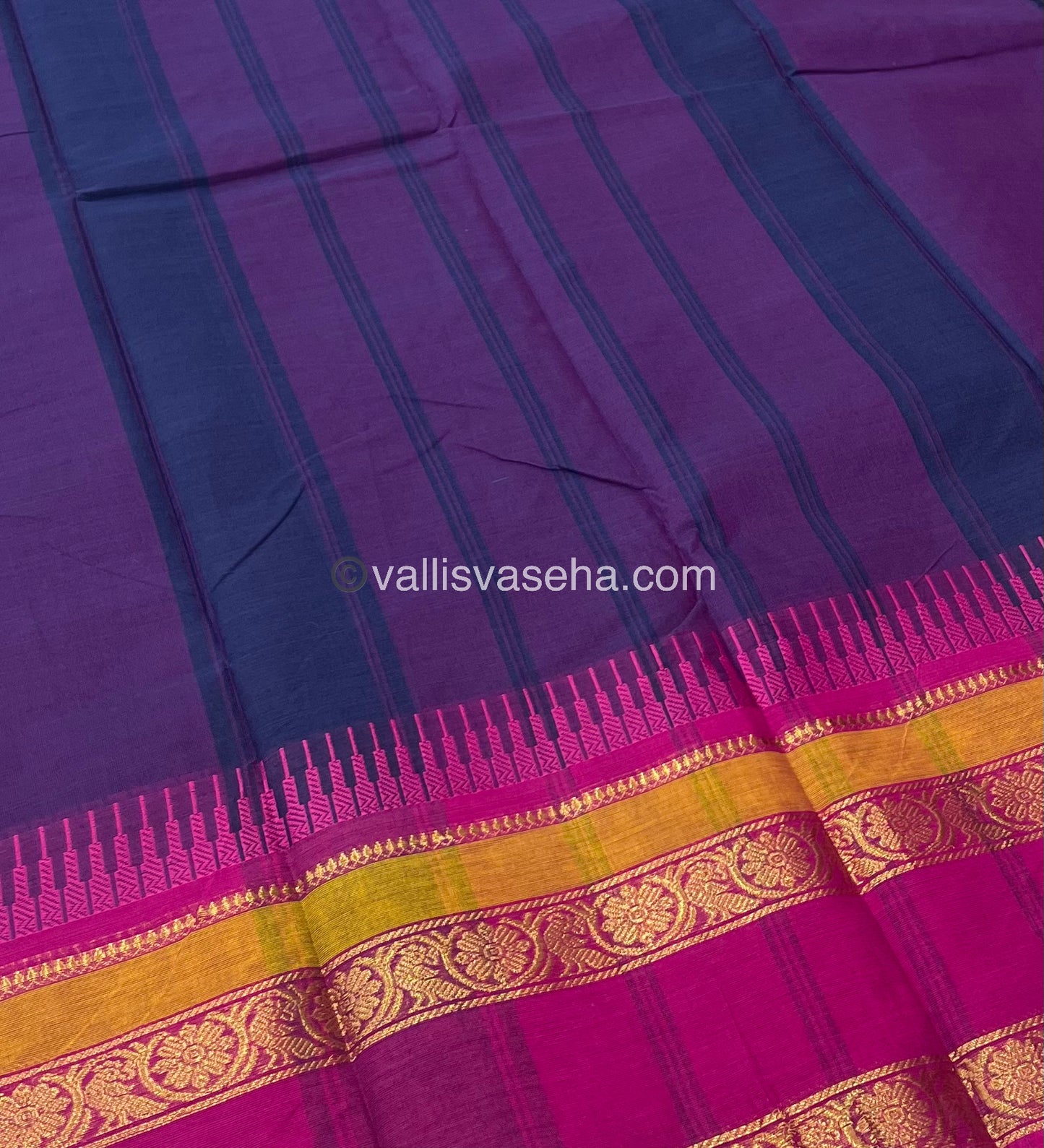 Kanchi Cotton Saree - VVKCS009