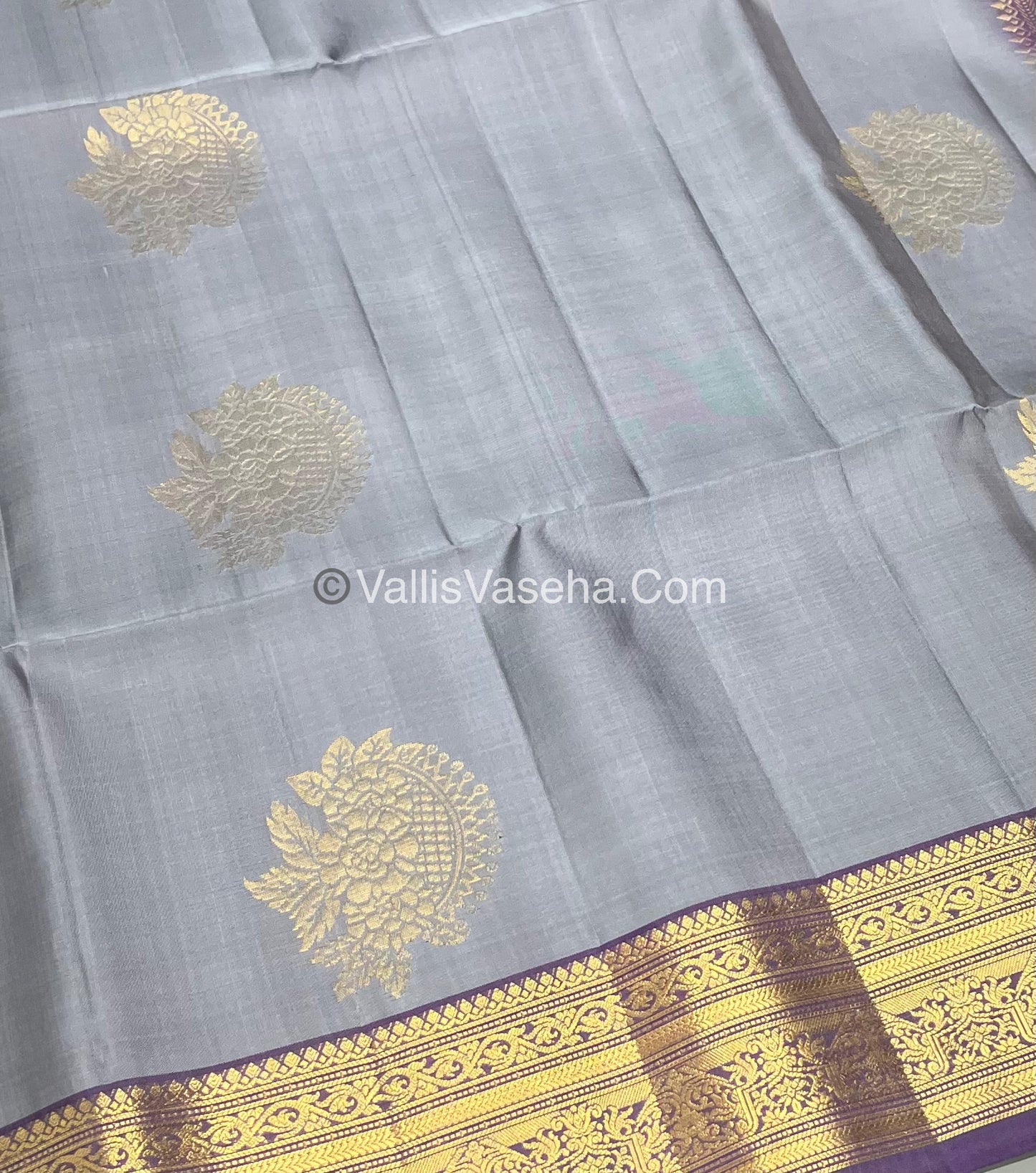 Pure Soft Silk Saree - Kanchi Border - VVPSS033