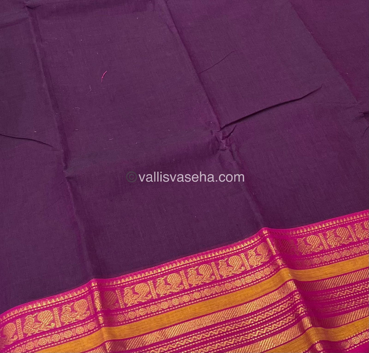 Kanchi Cotton Saree - VVKCS009
