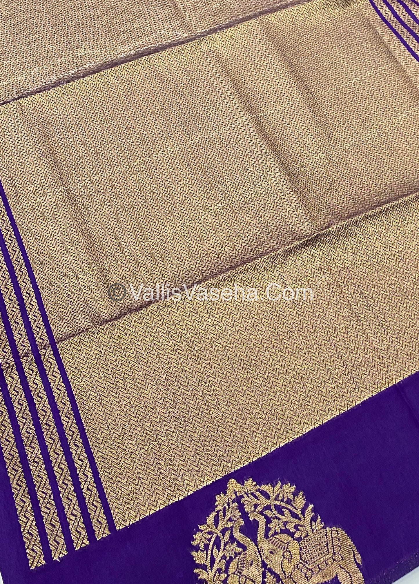 Mulberry Semi Silk - Purple  Shade - VVMSS003