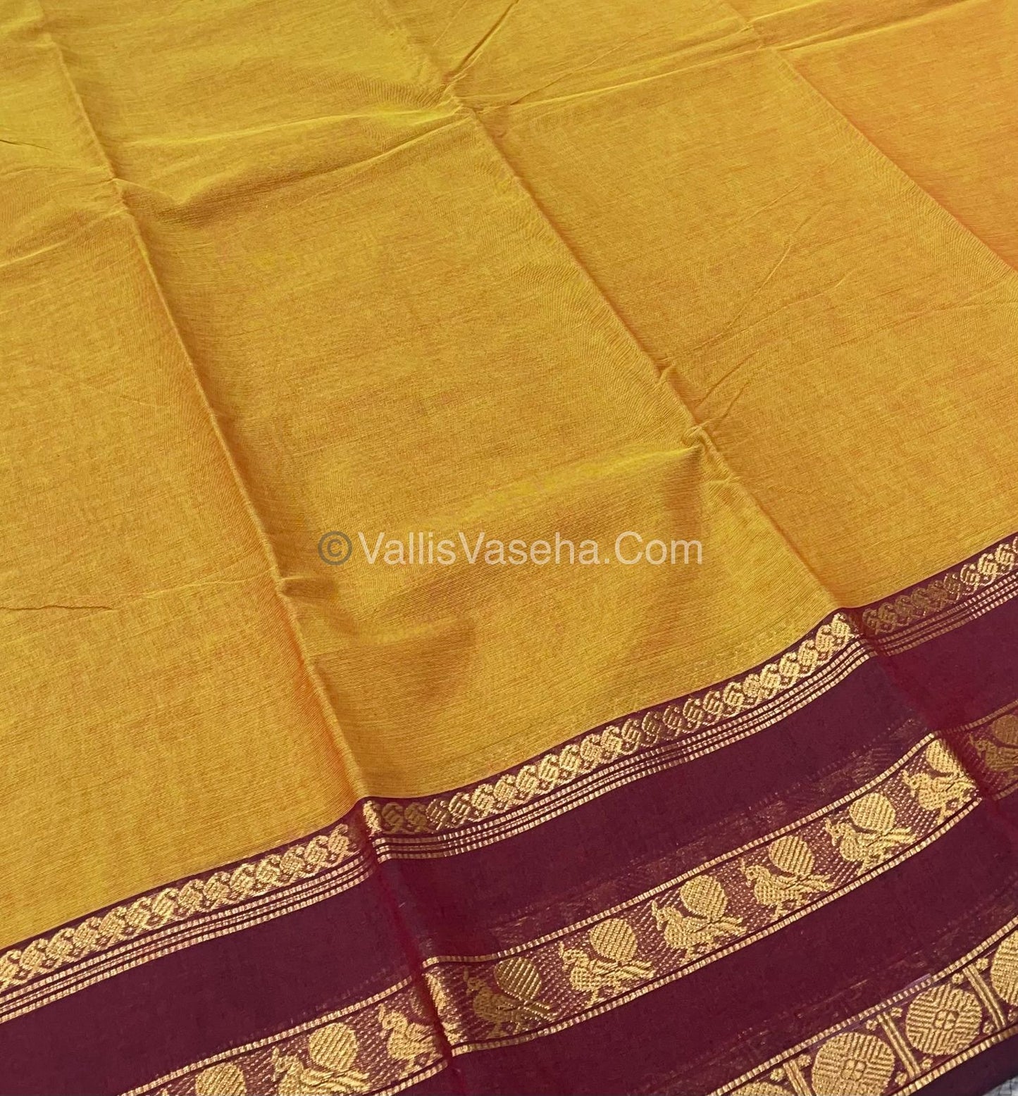 Kanchi Cotton Saree - VVKCS010