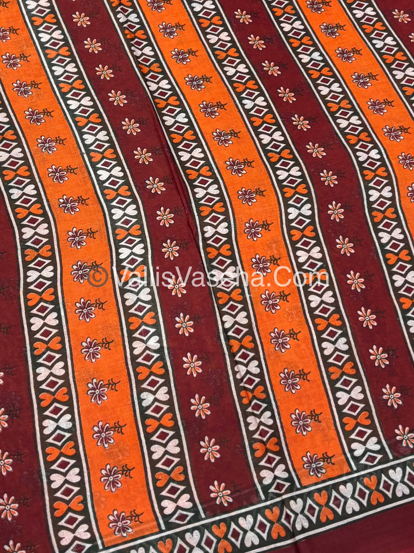 Pure Cotton Voile Saree | VVPVC001