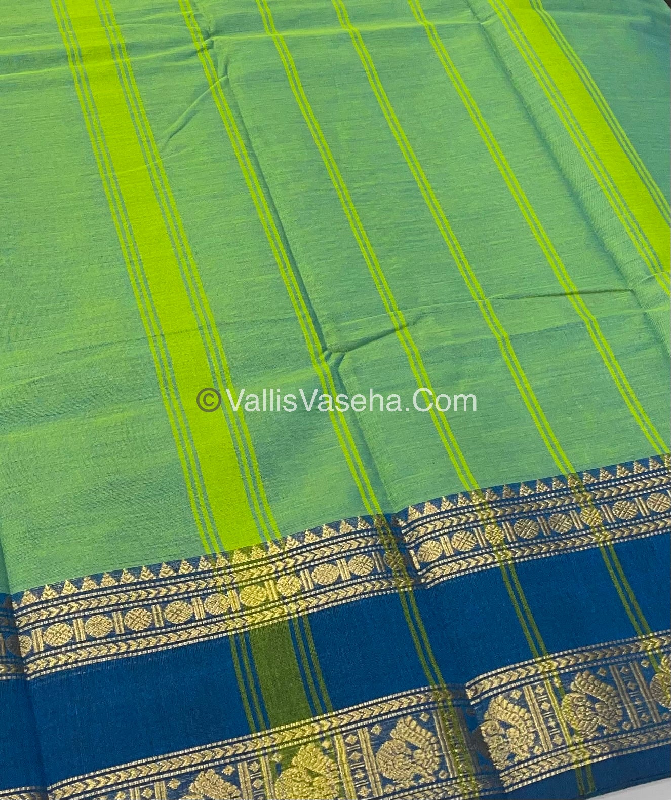 Kanchi Cotton Saree - VVKCS008