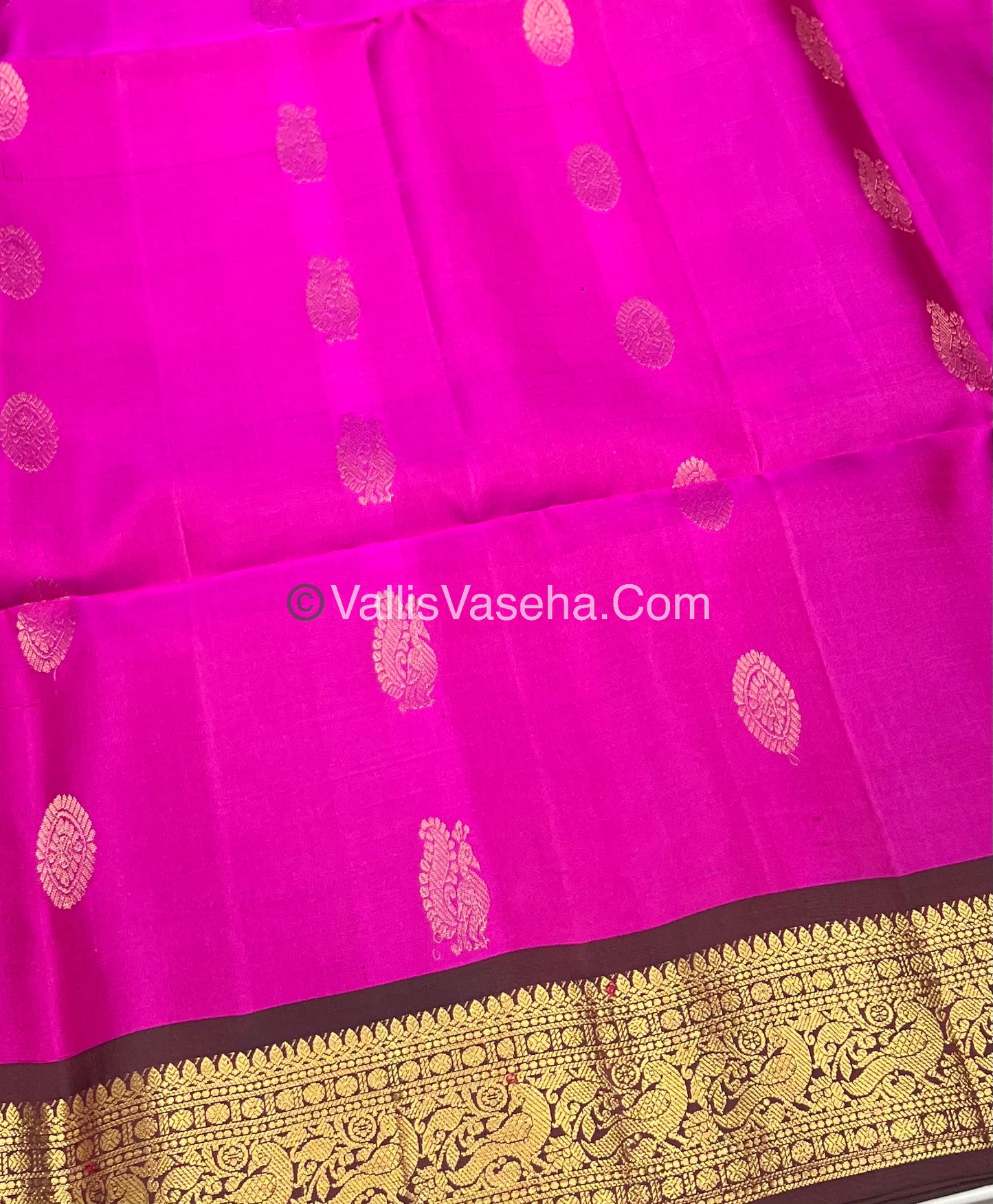 Pure Soft Silk Saree - Kanchi Border - VVPSS033