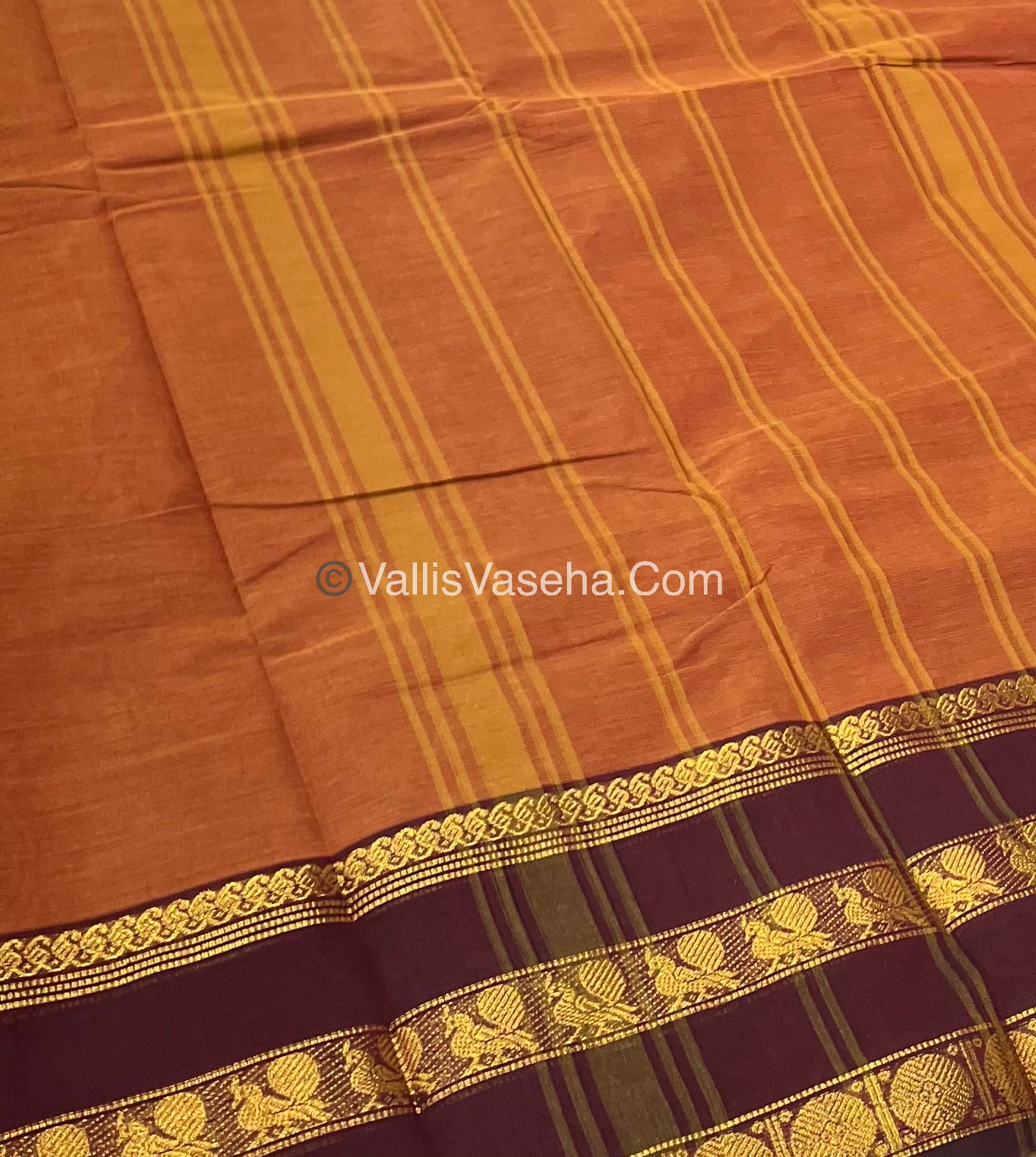 Kanchi Cotton Saree - VVKCS015