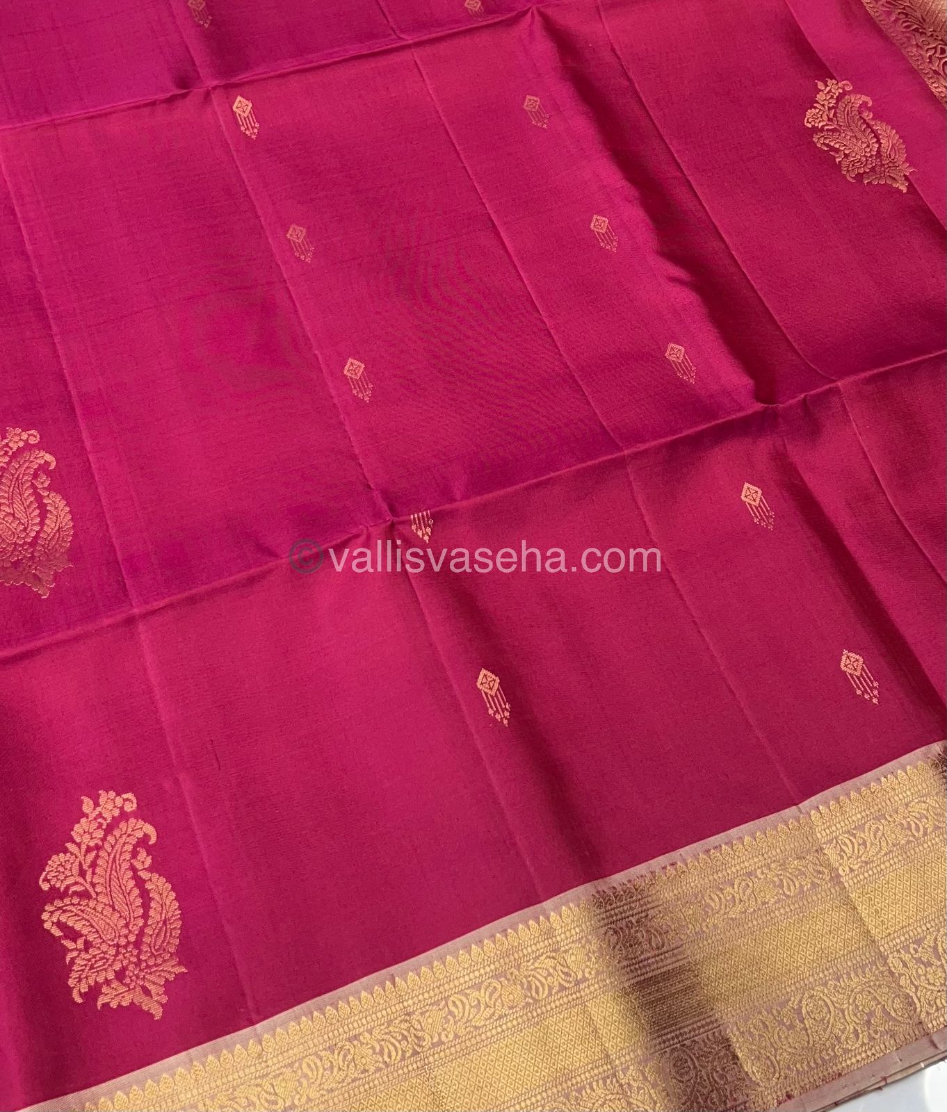 Pure Soft Silk Saree - Kanchi Border - VVPSS015
