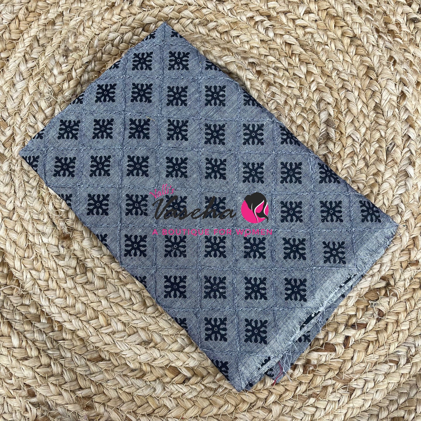 Blouse Bit - Pure Cotton - Print Diamond - 1 mtr - VVBB001