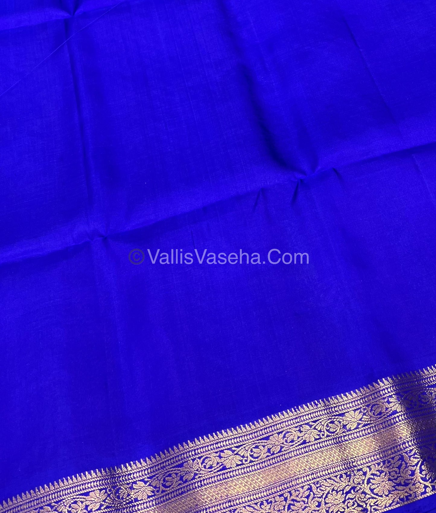 Pure Soft Silk Saree - Kanchi Border - VVPSS015