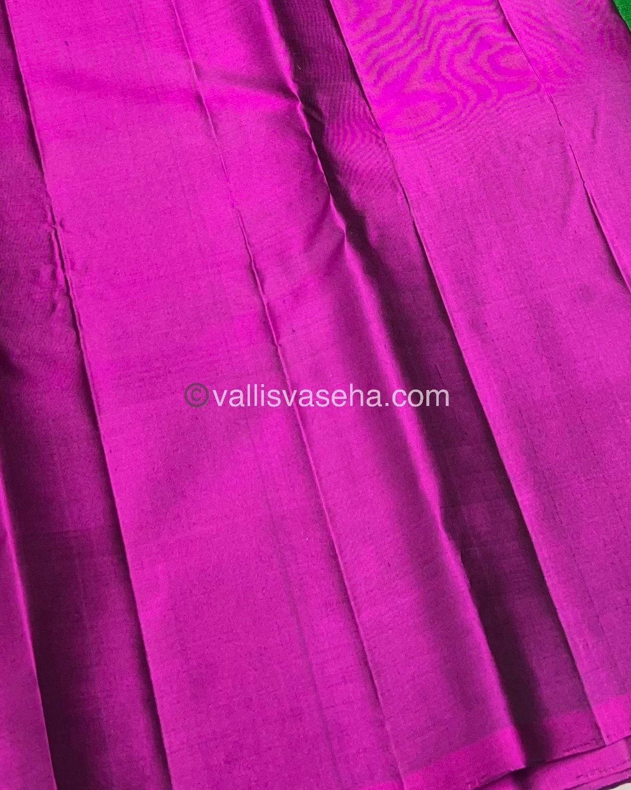 Pure Soft Silk Saree - Temple Design Border - VVPSS032
