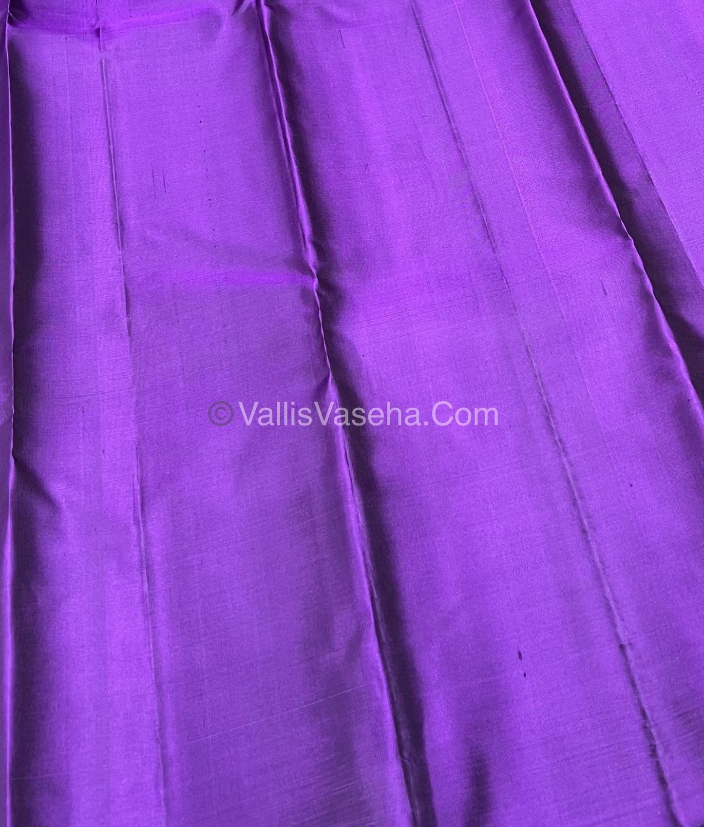 Pure Soft Silk Saree - Jothika Hit design - Purple - VVPSS005