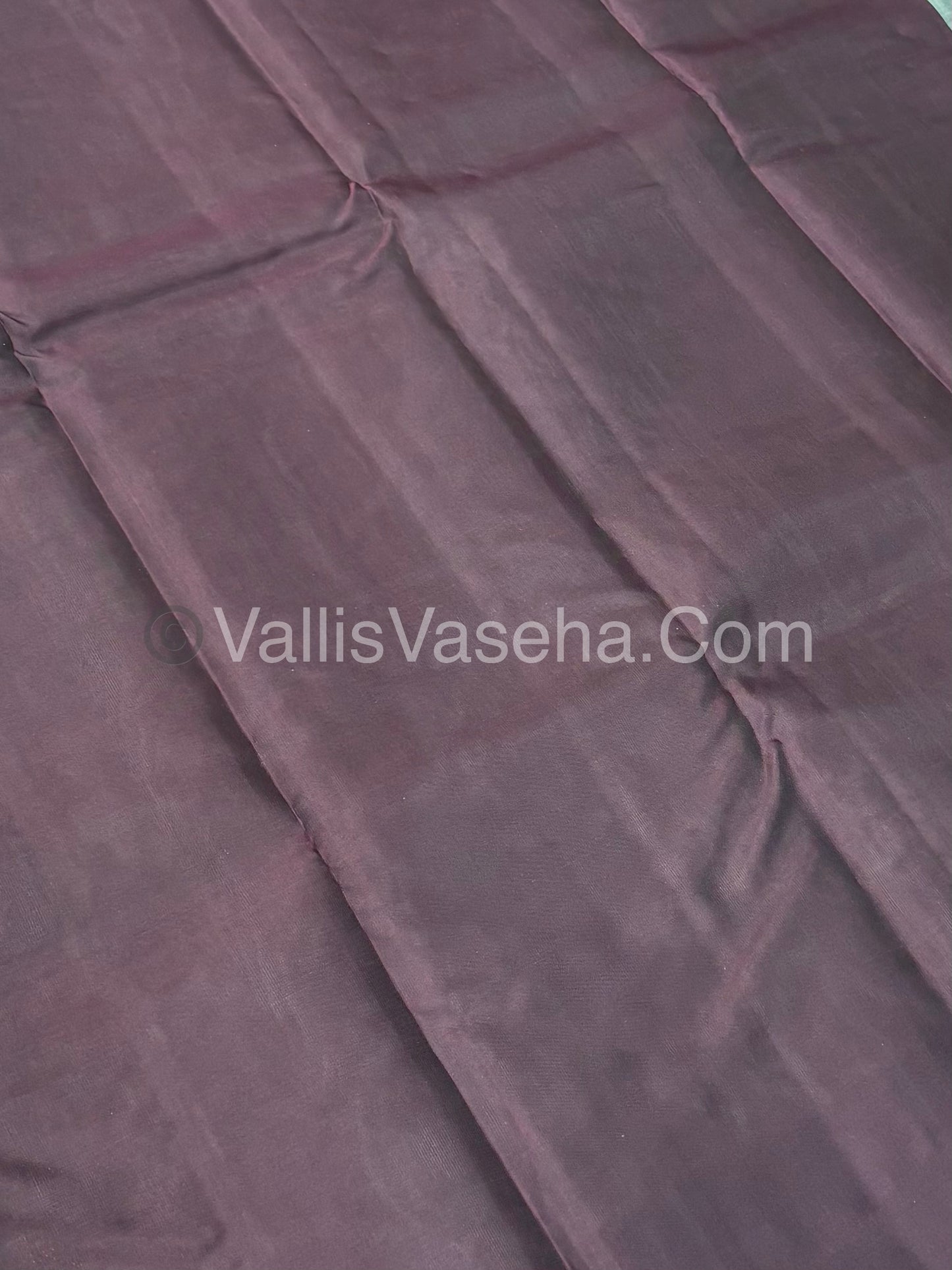 Half Mix - Pure Soft Silk Saree - VVPSS043