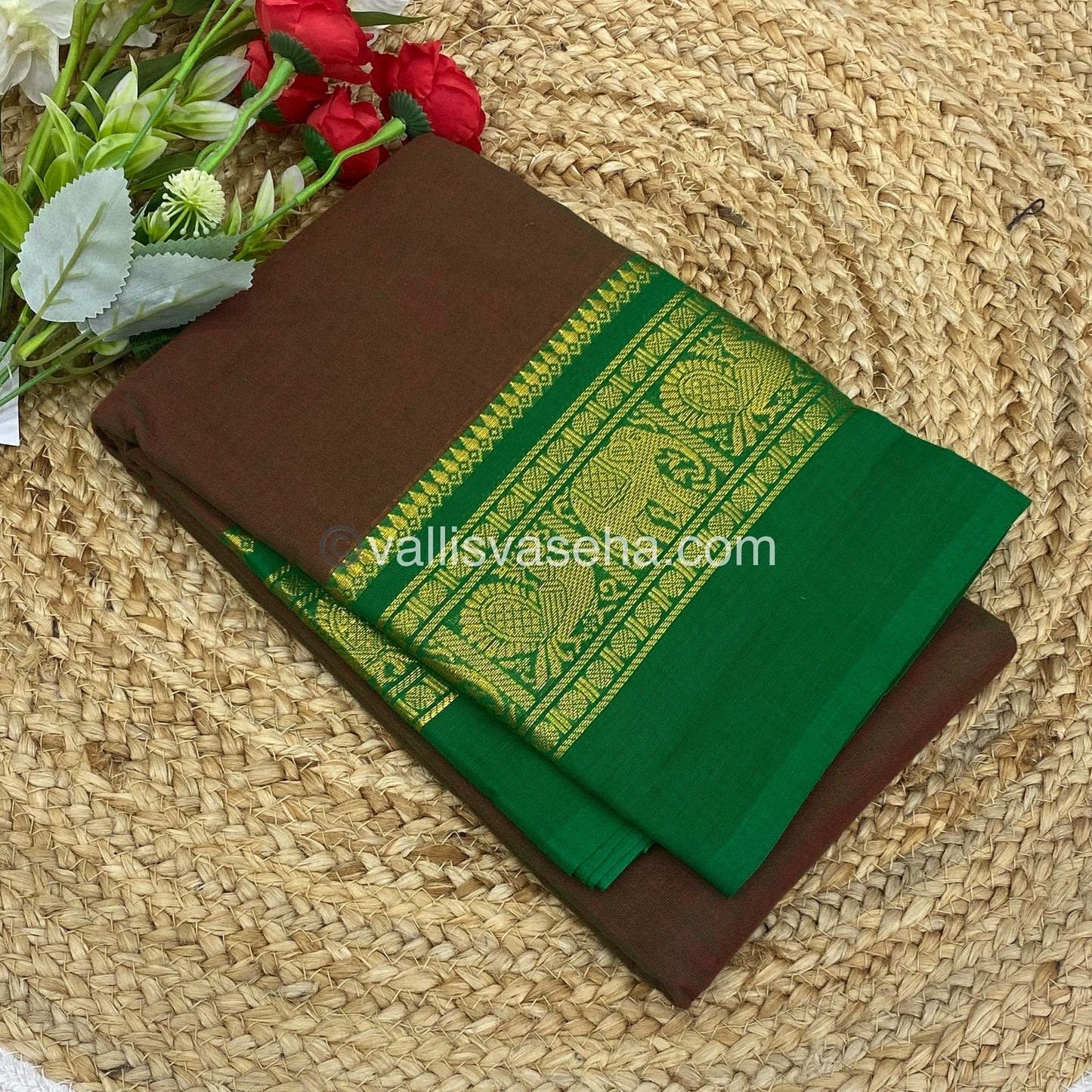 Kanchi Cotton Saree - VVKCS007
