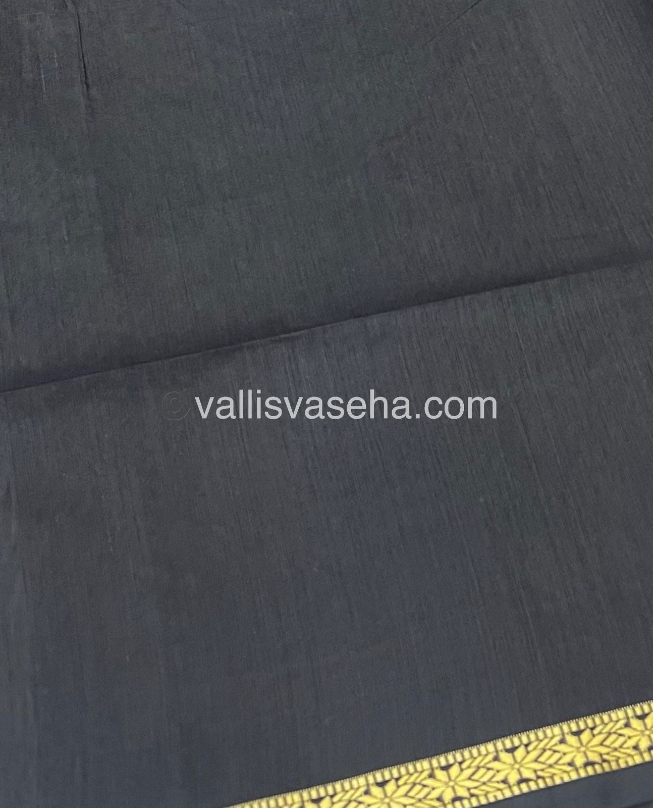 Semi Maheshwari Silk Cotton Saree - VVMSC002