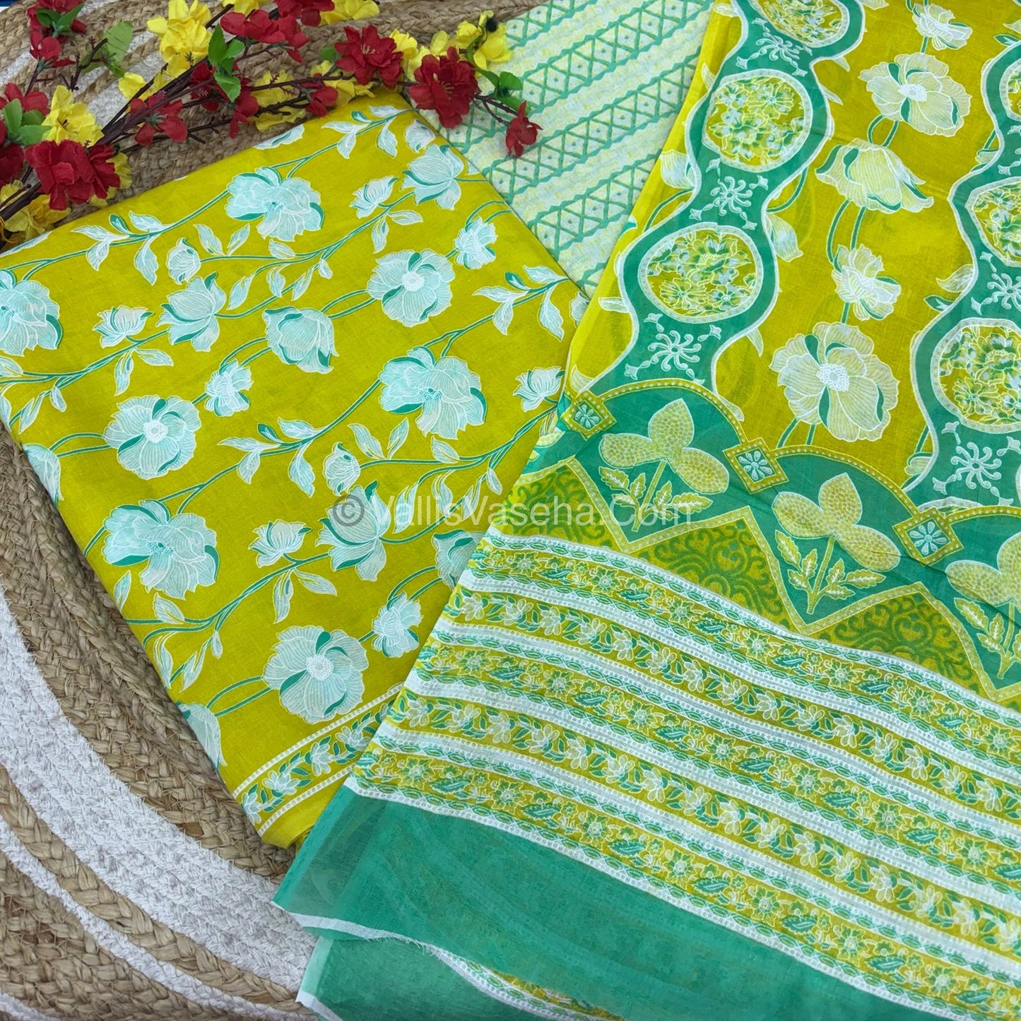 Pure Mul Mul Cotton | Unstitched Material | VVUSM019