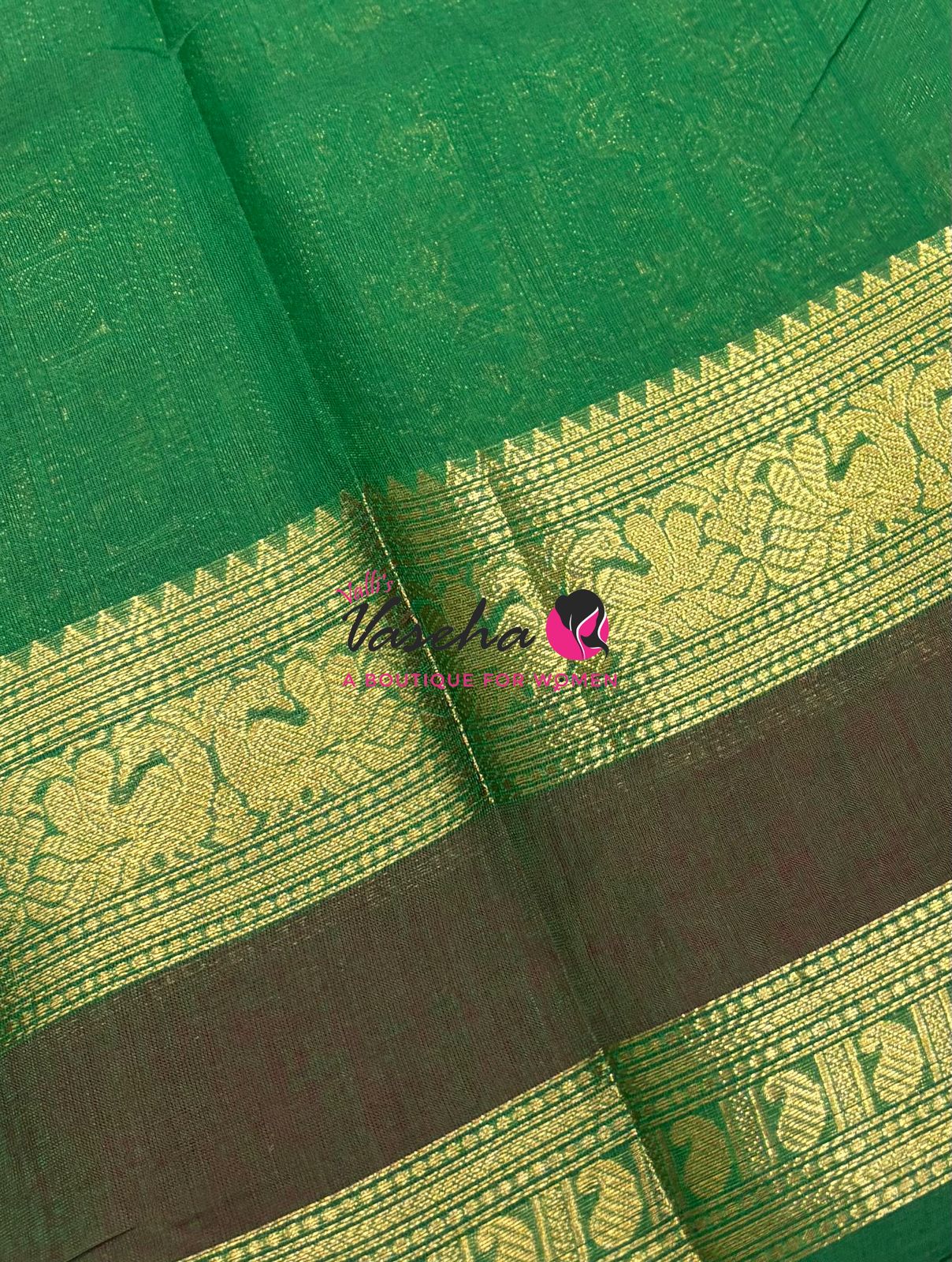Kanchi Cotton Saree - VVKCS022