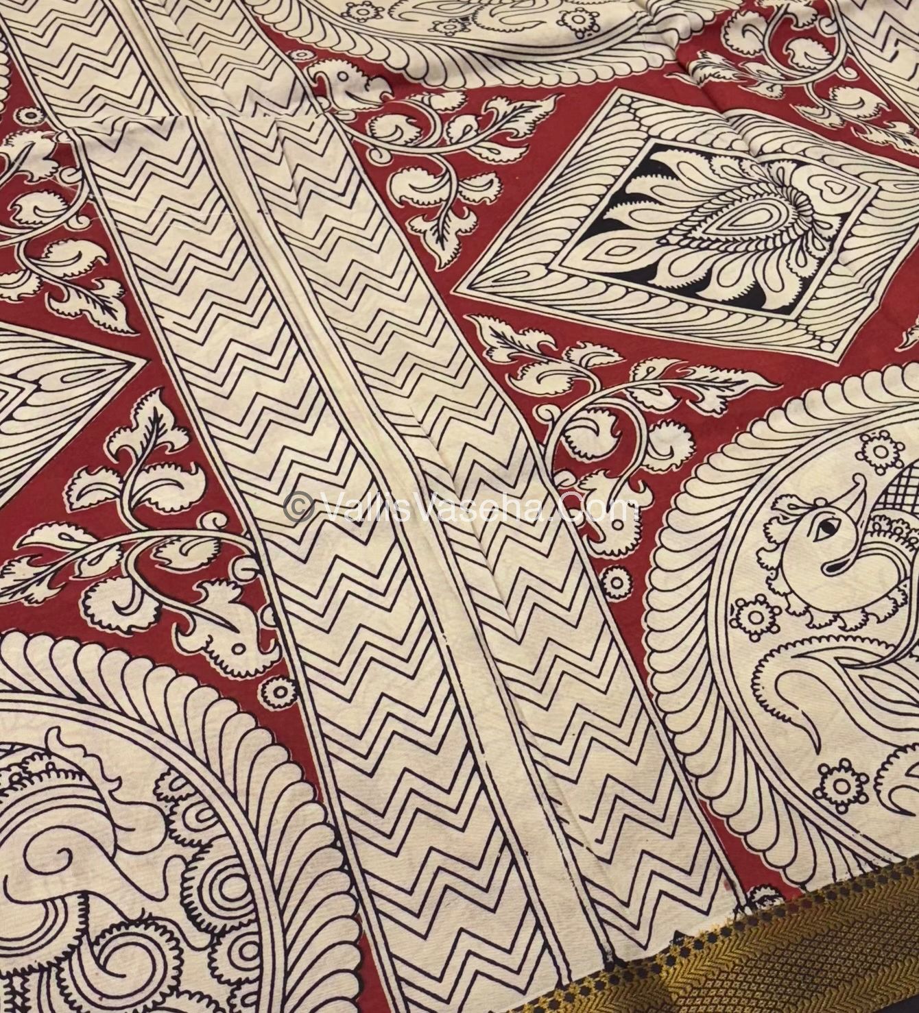 Chennur Silk | Kalamkari Prints | VVCKS006