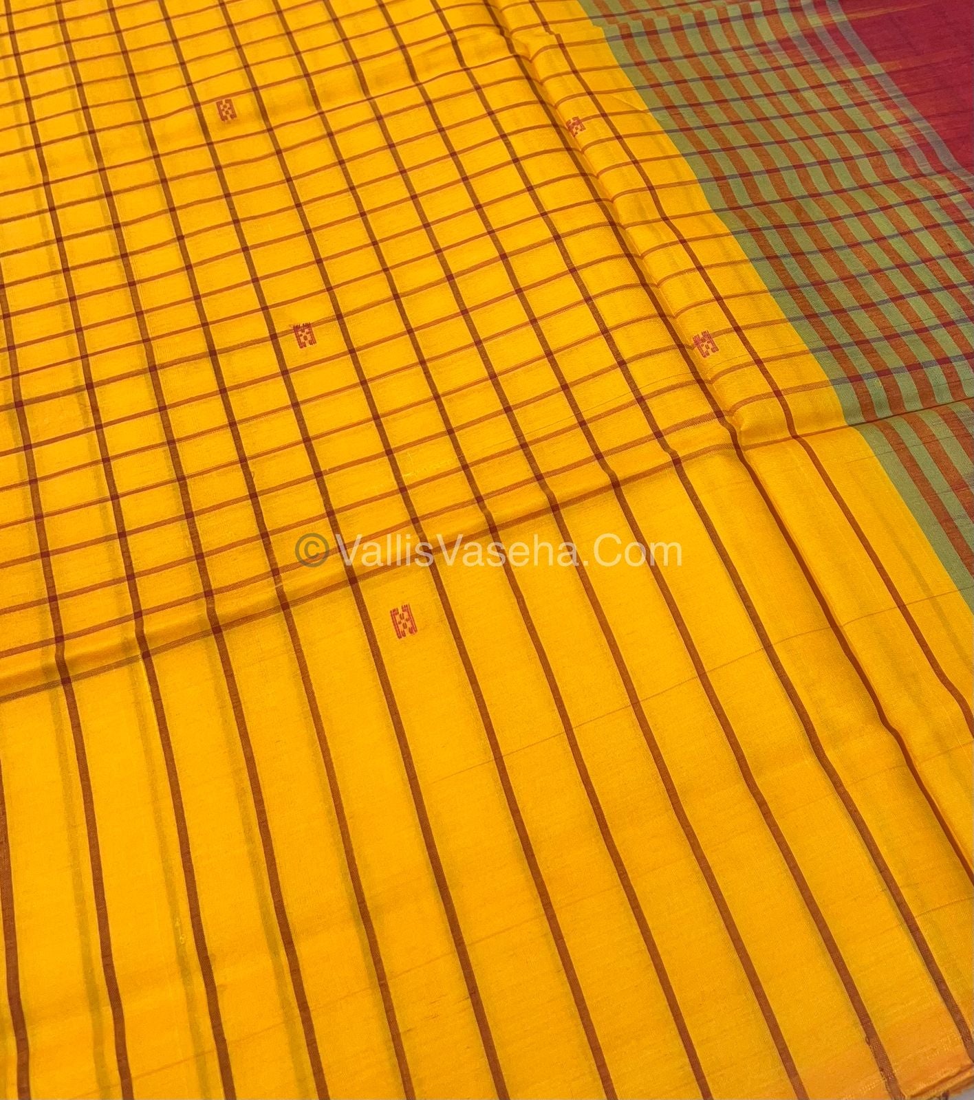 Vazhai Pattu Saree / Banana Pith - With Out Blouse - VVVPS001